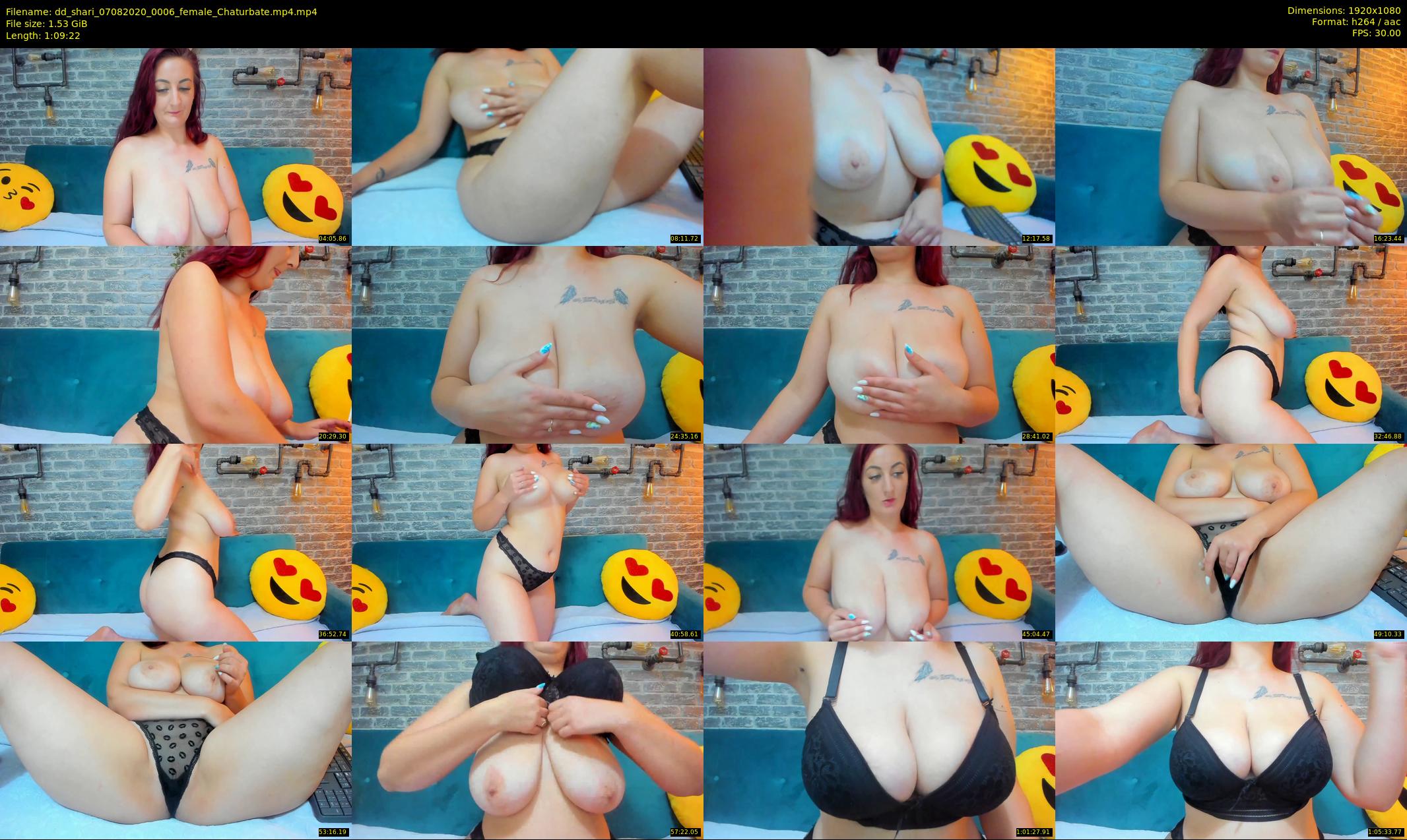 dd_shari — 70 minute Chaturbate female cam show recording, 1080p, Aug 7, 2020