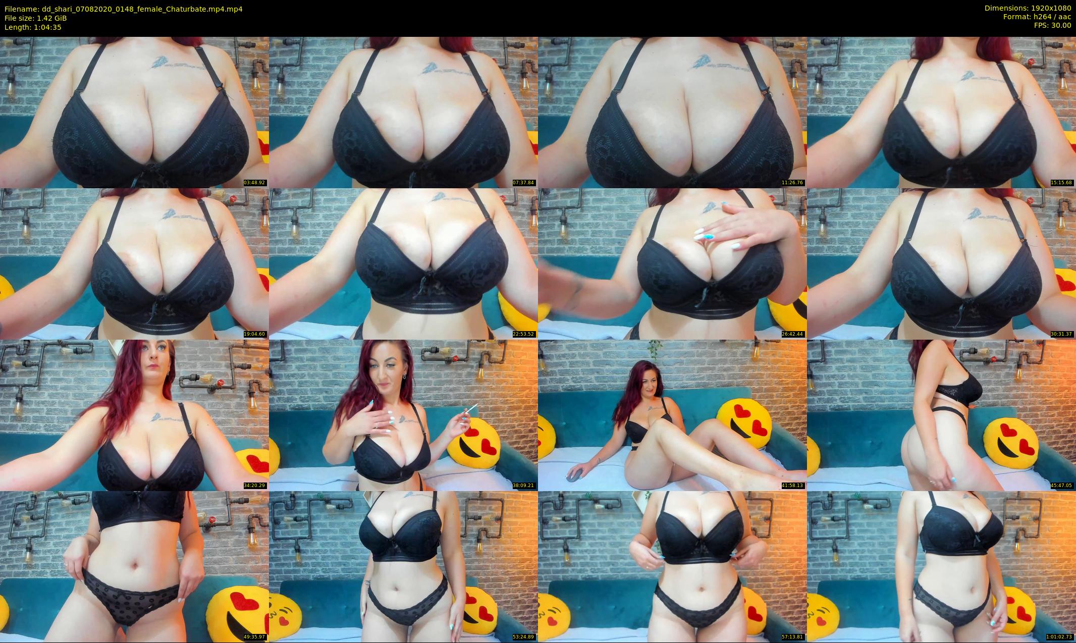 dd_shari — 65 minute Chaturbate female cam show recording, 1080p, Aug 7, 2020