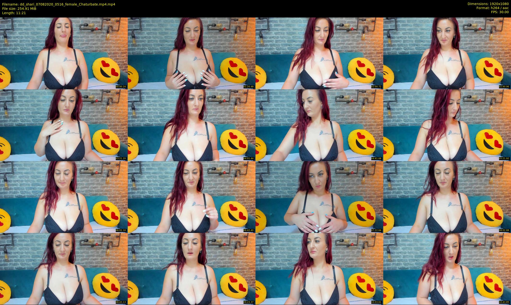 dd_shari — 12 minute Chaturbate female cam show recording, 1080p, Aug 7, 2020