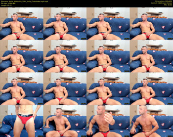 durio — 4 minute Chaturbate male cam show recording, 480p, Aug 6, 2020
