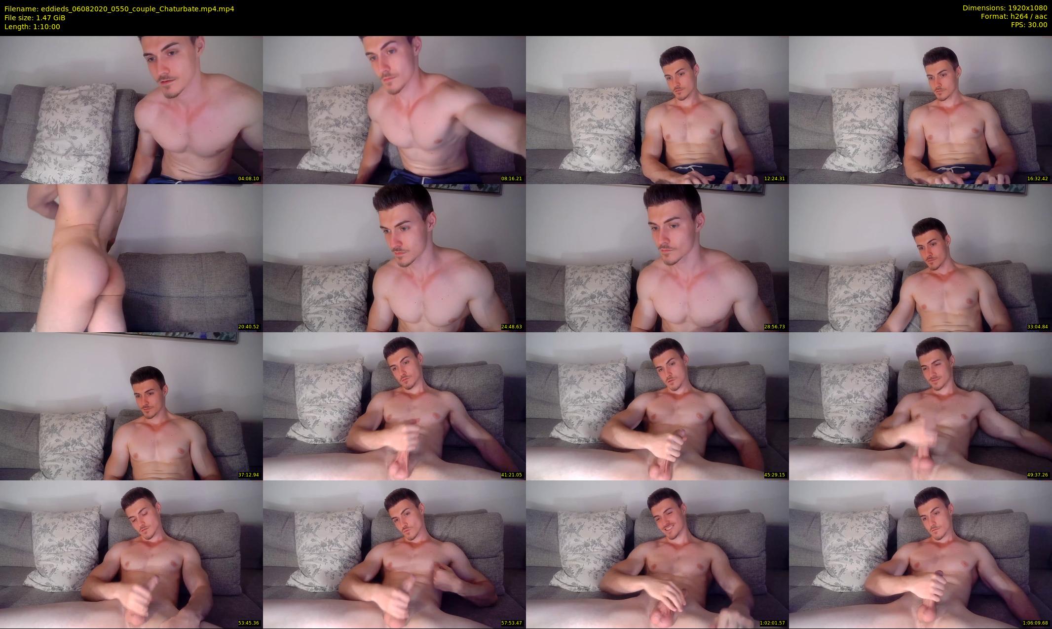 eddieds — 70 minute Chaturbate male cam show recording, 1080p, Aug 6, 2020
