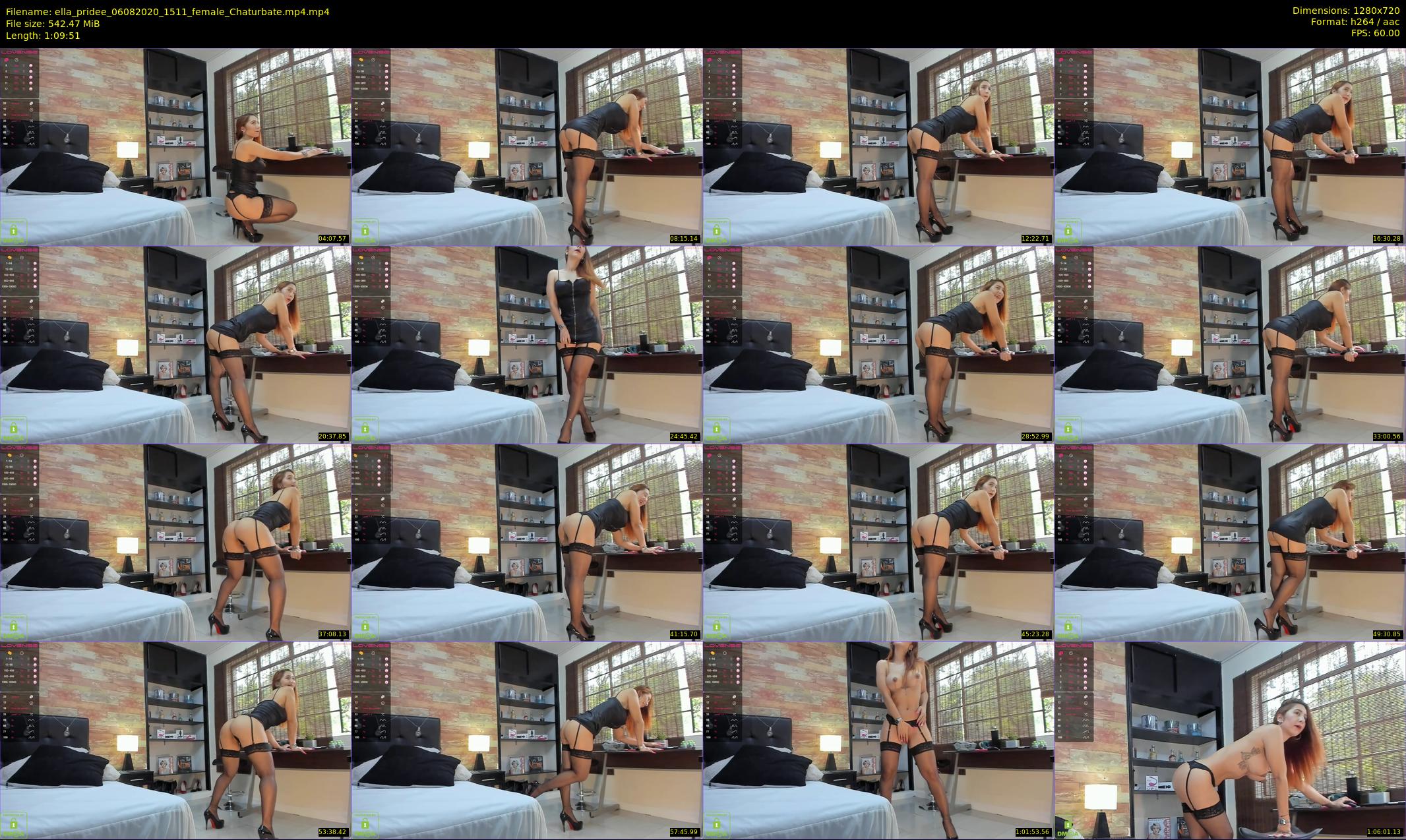 ella_pridee — 70 minute Chaturbate female cam show recording, 720p, Aug 6, 2020
