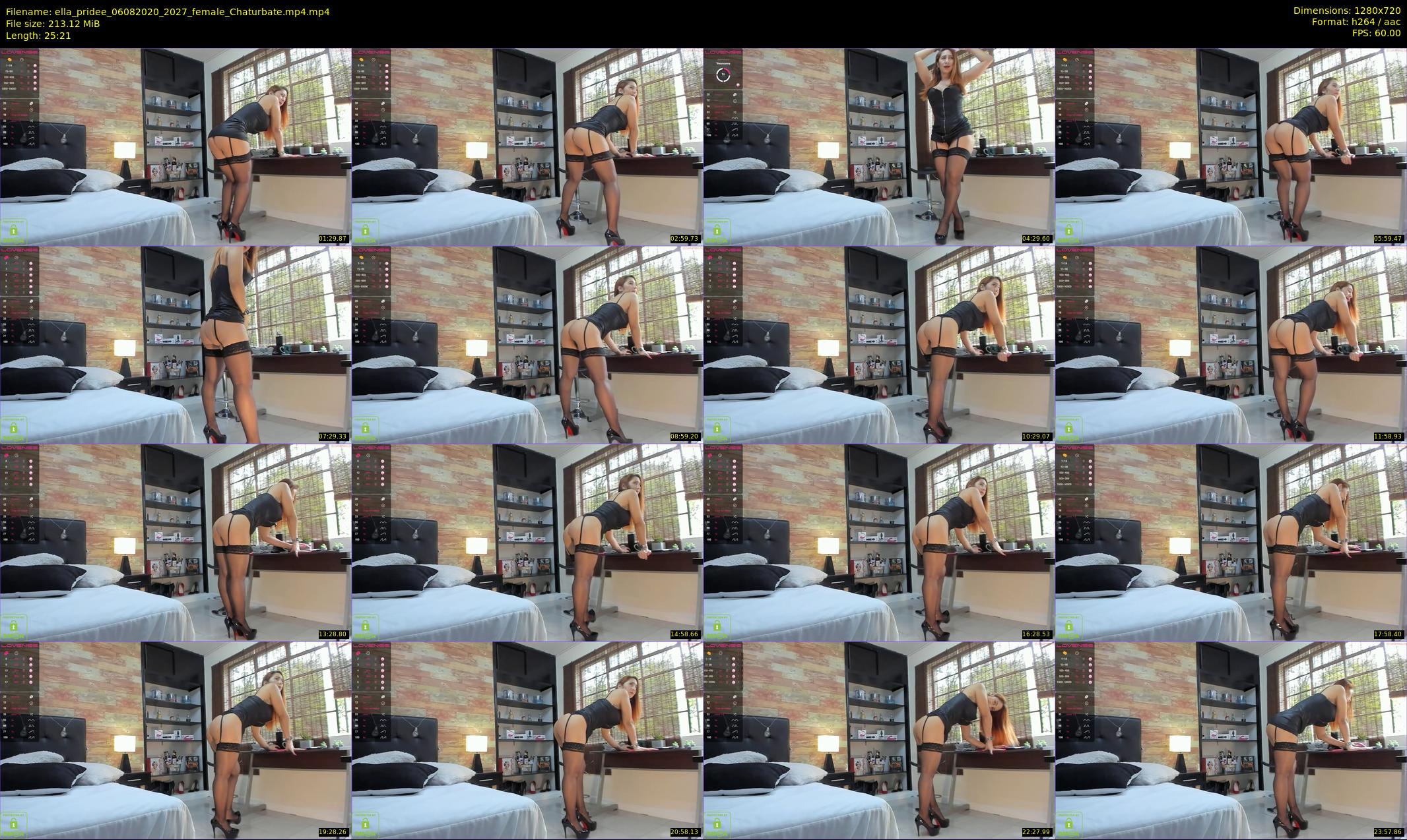 ella_pridee — 26 minute Chaturbate female cam show recording, 720p, Aug 6, 2020