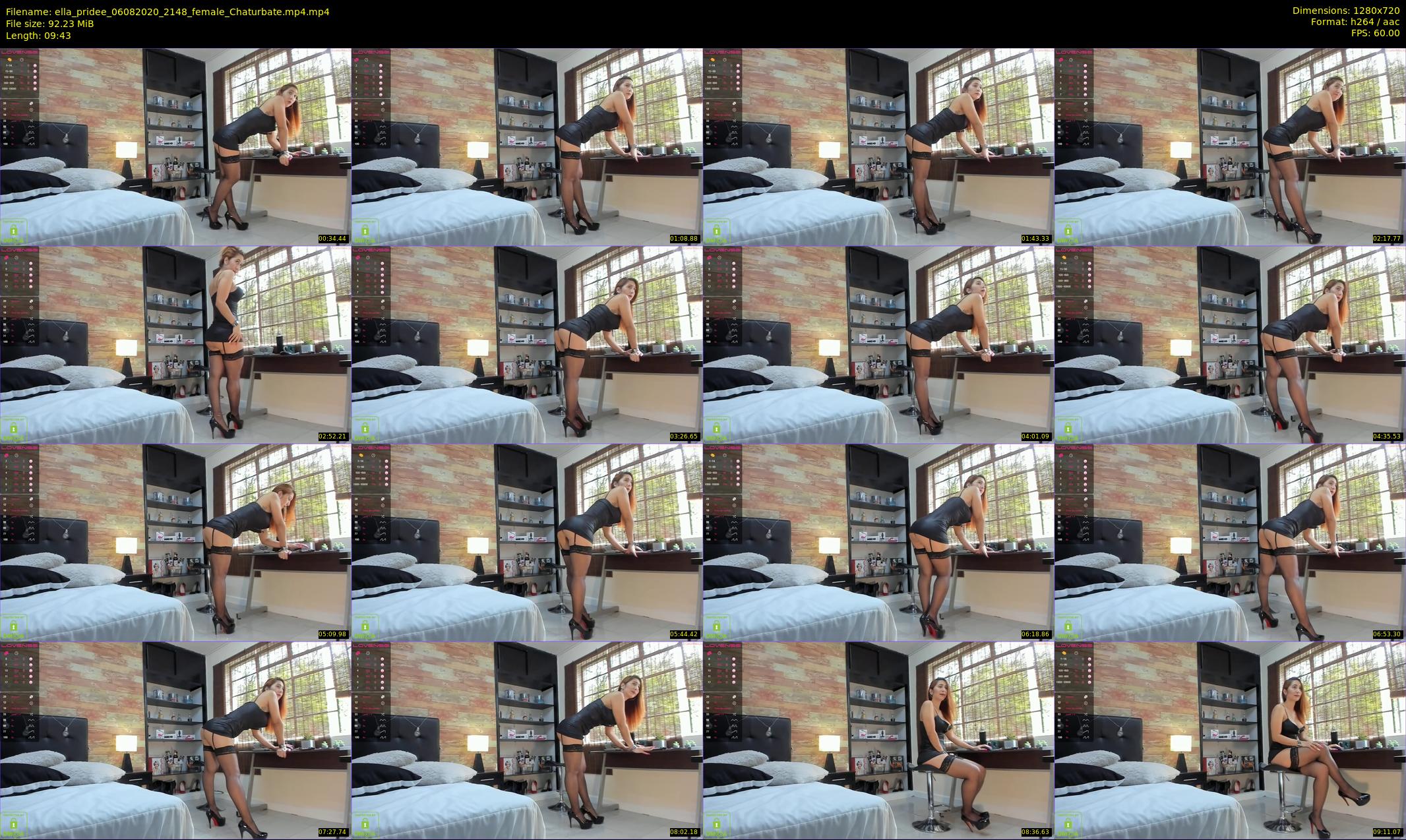 ella_pridee — 10 minute Chaturbate female cam show recording, 720p, Aug 6, 2020