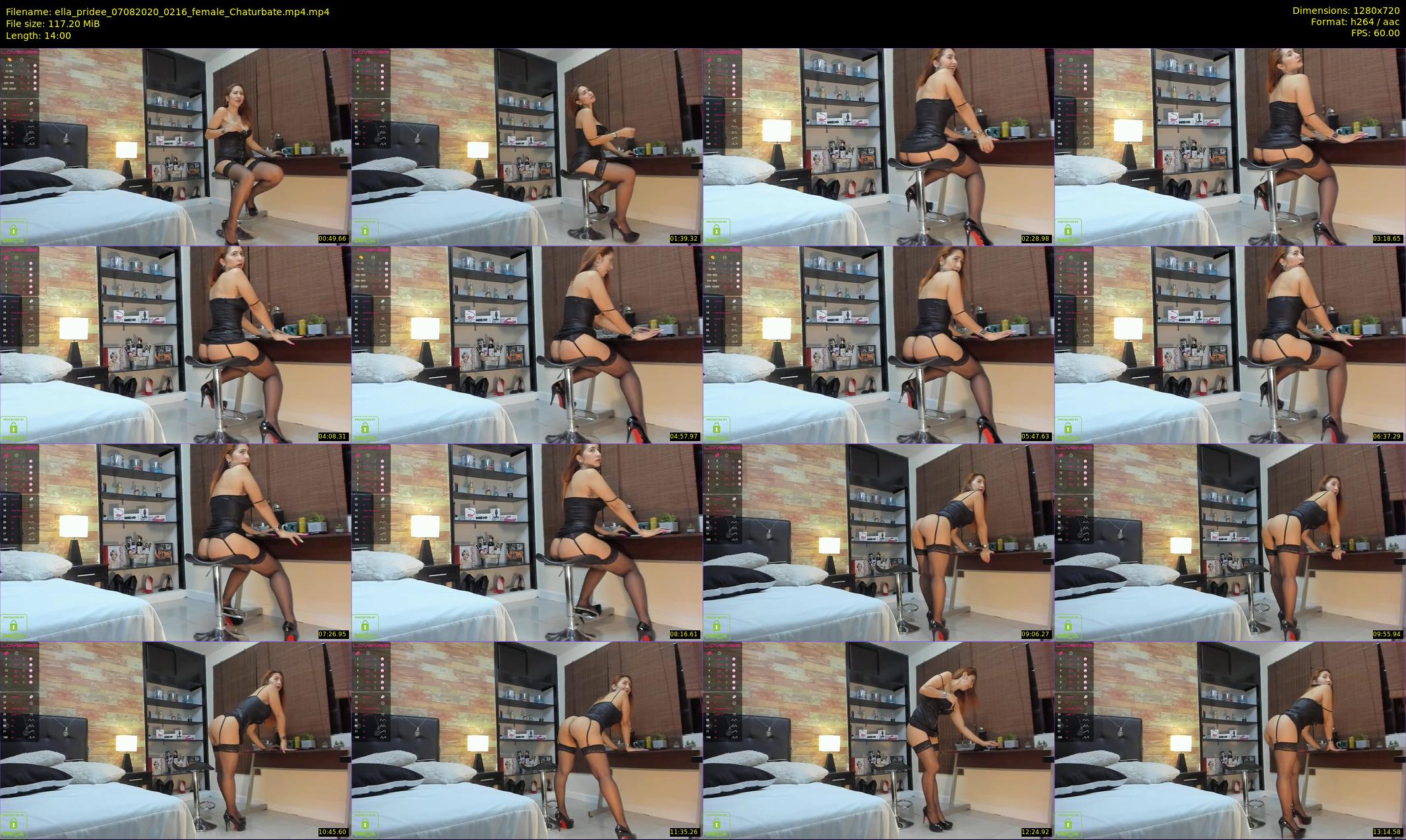 ella_pridee — 14 minute Chaturbate female cam show recording, 720p, Aug 7, 2020