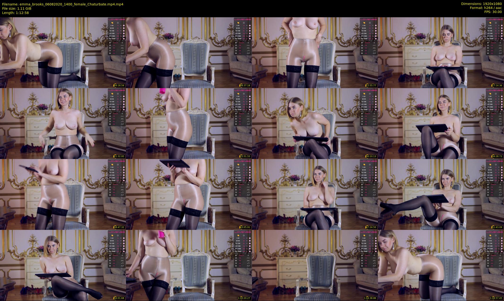 emma_brooks — 73 minute Chaturbate female cam show recording, 1080p, Aug 6, 2020