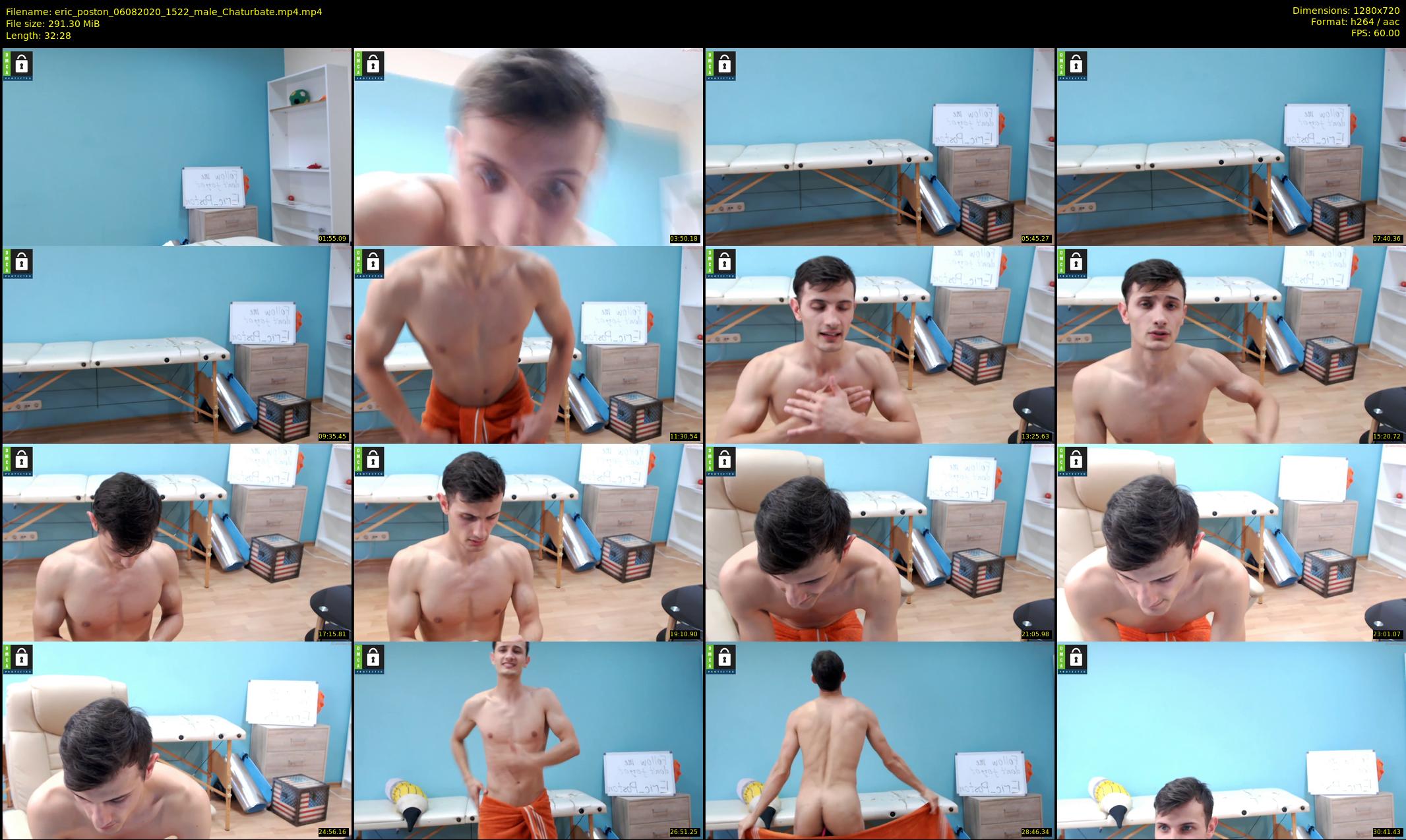 eric_poston — 33 minute Chaturbate male cam show recording, 720p, Aug 6, 2020