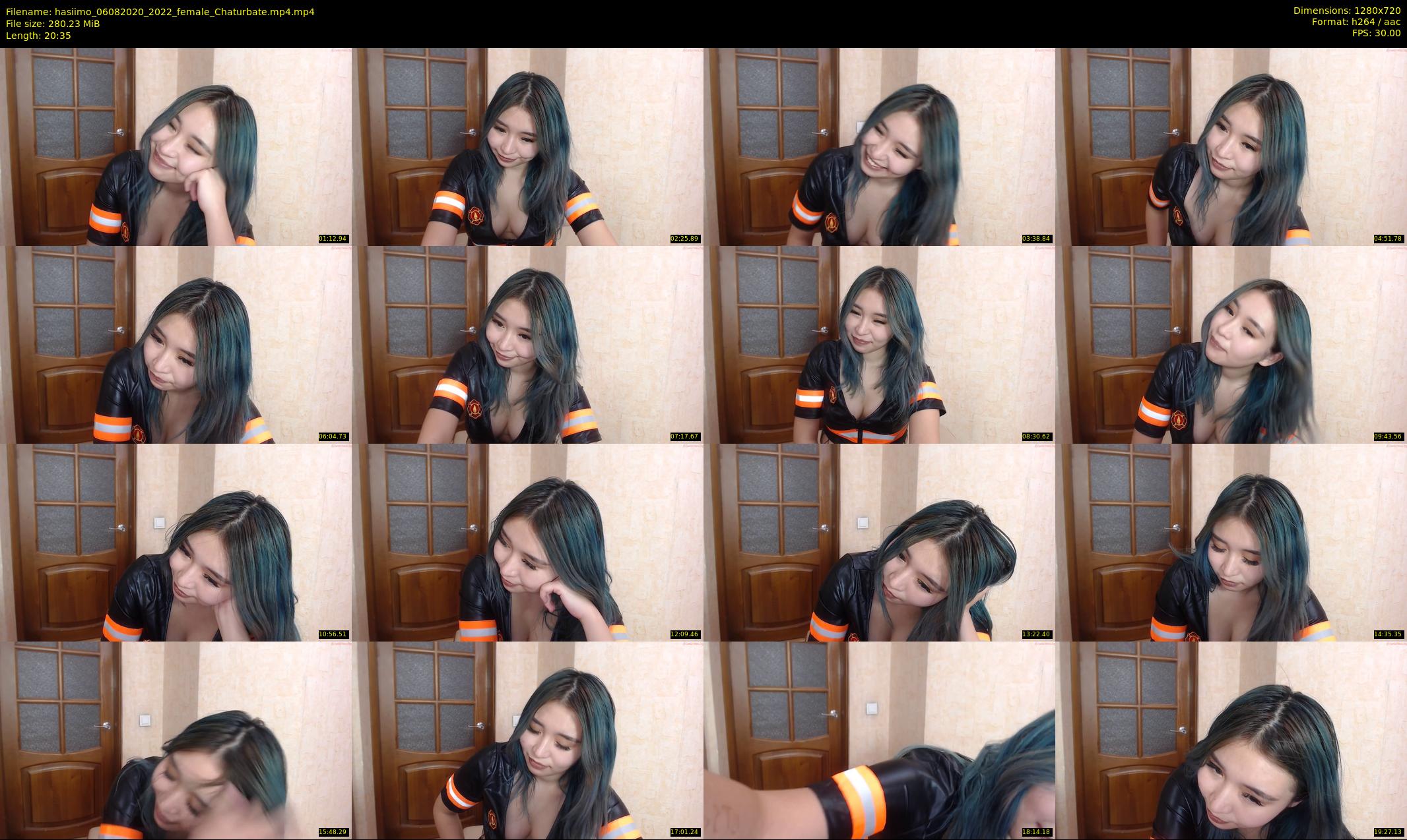 hasiimo — 21 minute Chaturbate female cam show recording, 720p, Aug 6, 2020