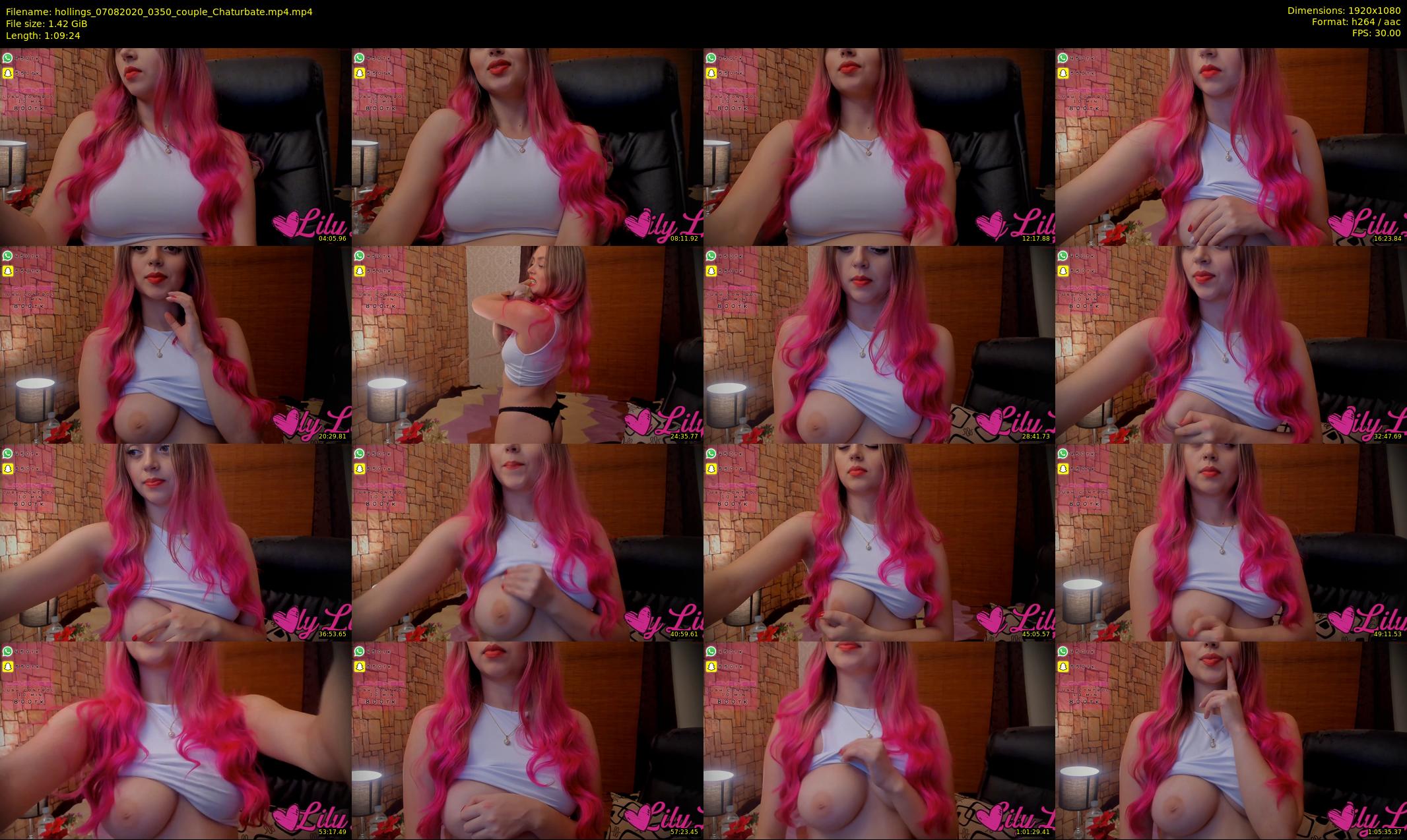 hollings — 70 minute Chaturbate couple cam show recording, 1080p, Aug 7, 2020