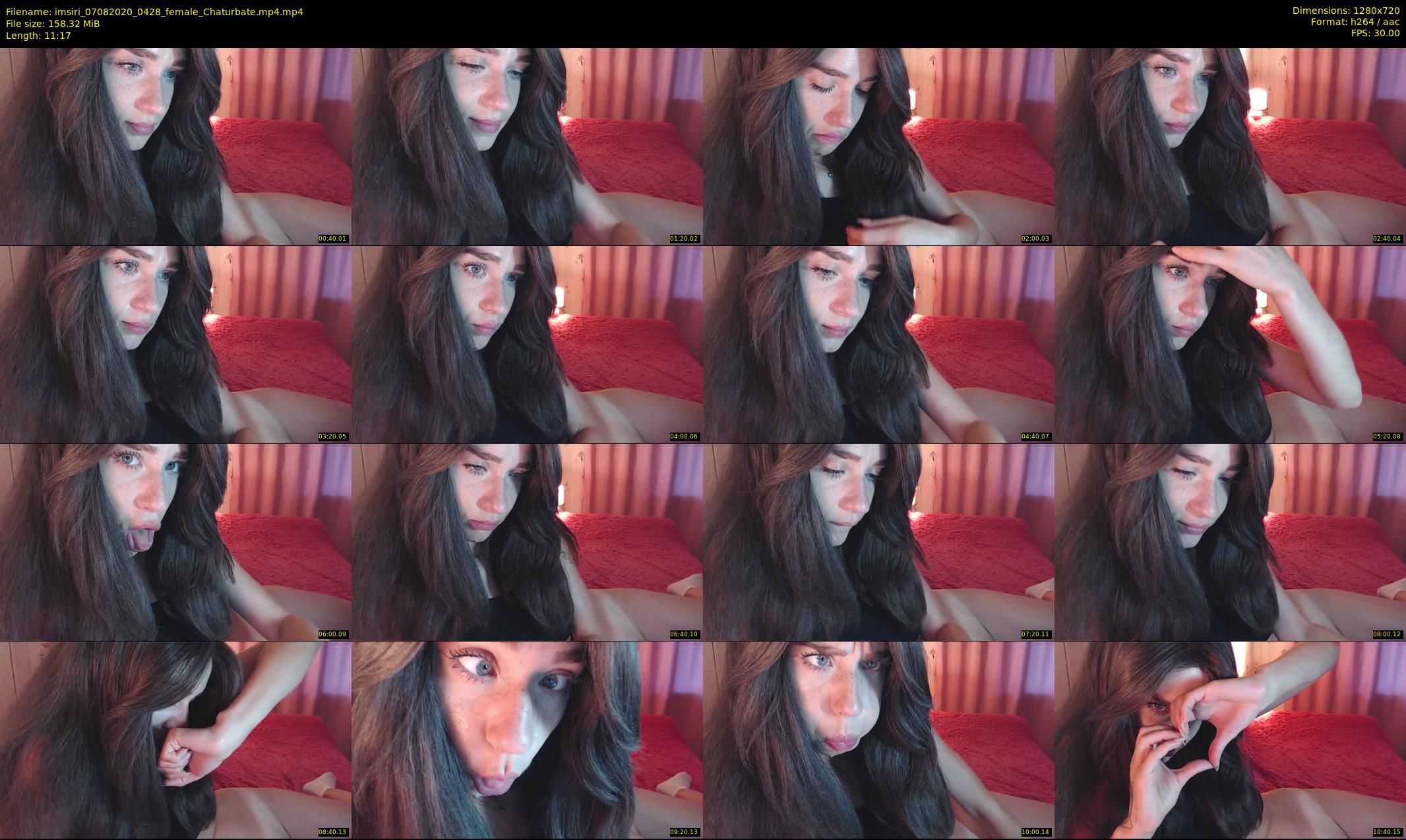 imsiri — 12 minute Chaturbate female cam show recording, 720p, Aug 7, 2020