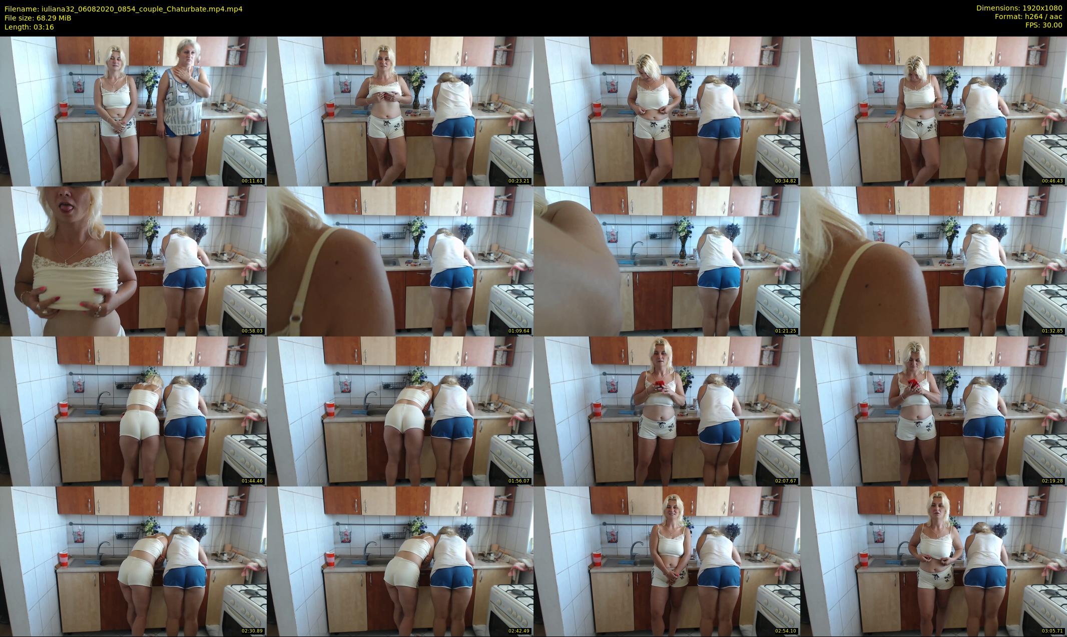 iuliana32 — 4 minute Chaturbate couple cam show recording, 1080p, Aug 6, 2020