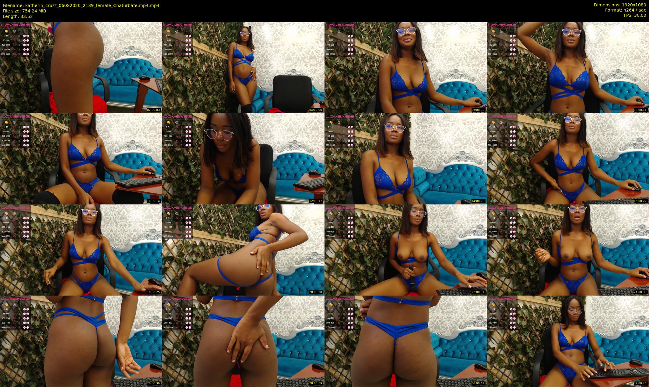 katherin_cruzz — 34 minute Chaturbate female cam show recording, 1080p, Aug 6, 2020