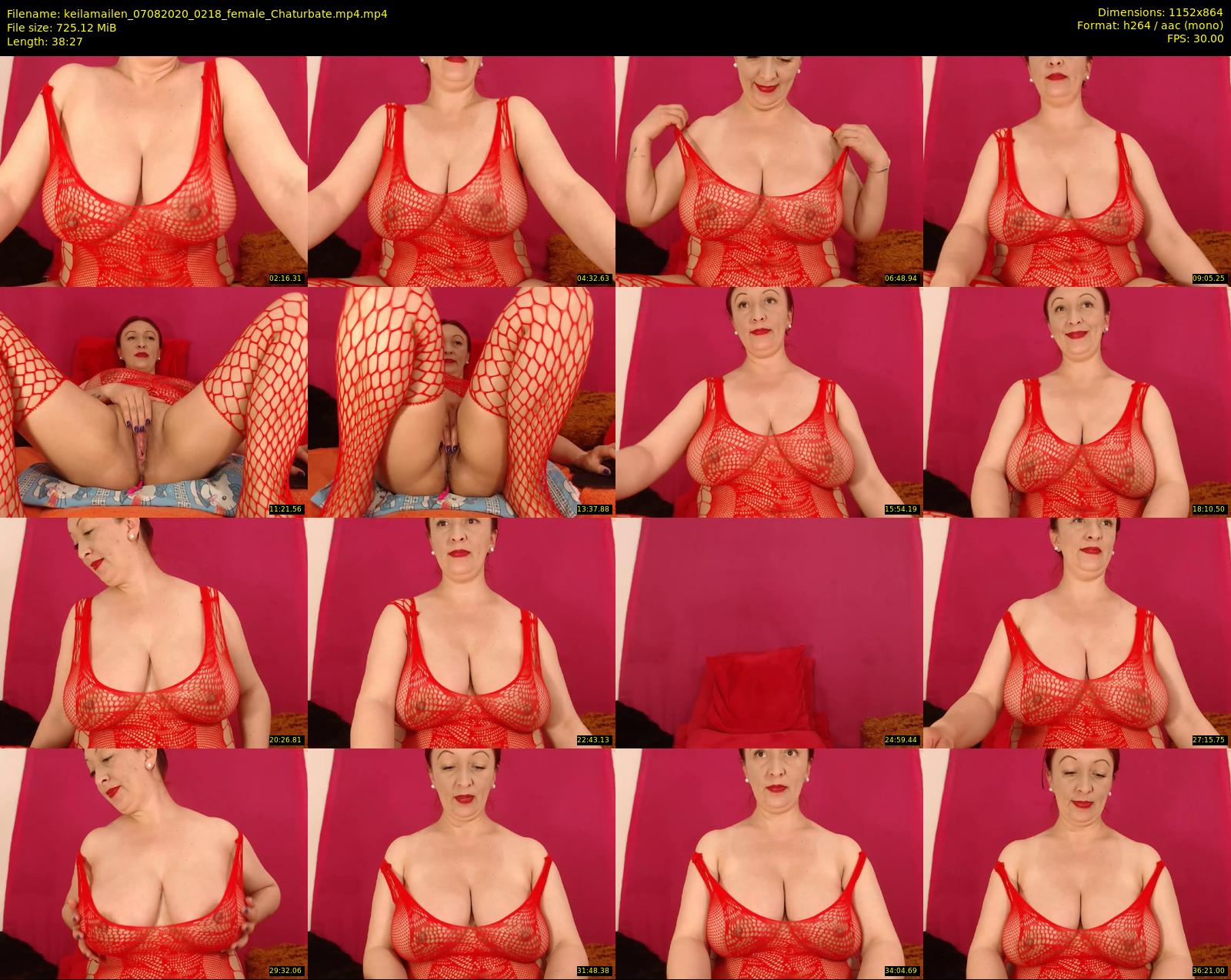 keilamailen — 39 minute Chaturbate female cam show recording, 720p, Aug 7, 2020