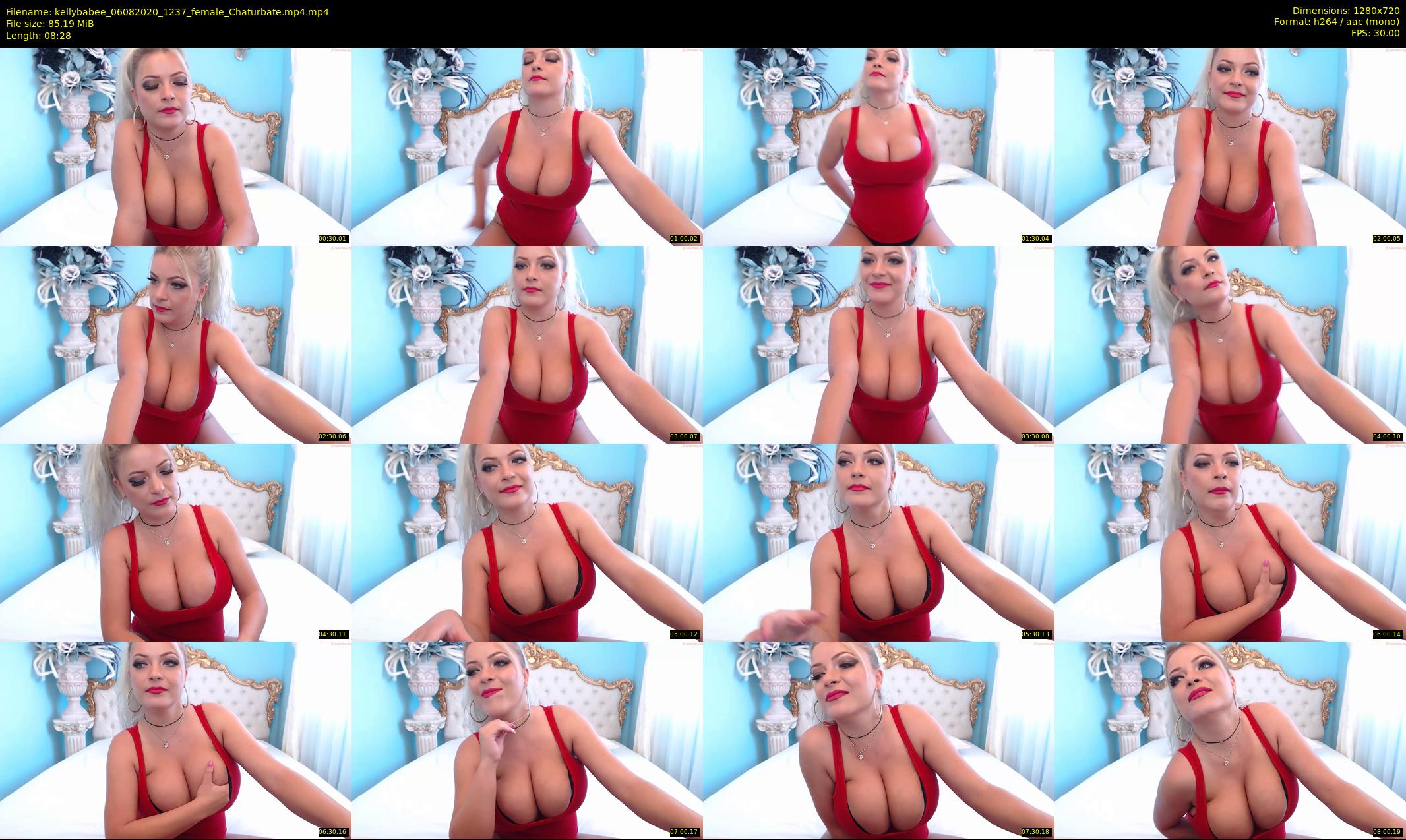 kellybabee — 9 minute Chaturbate female cam show recording, 720p, Aug 6, 2020
