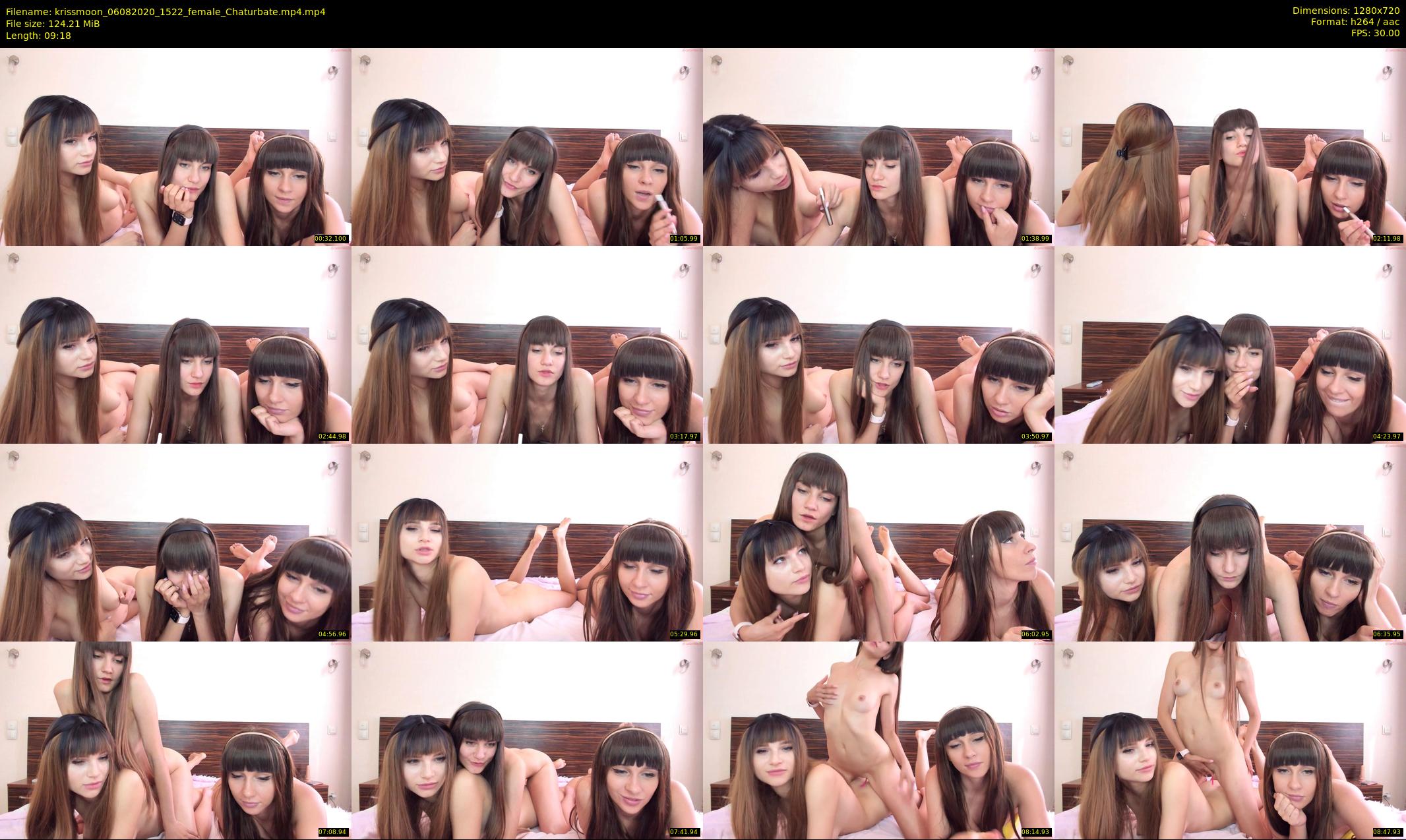 krissmoon — 10 minute Chaturbate female cam show recording, 720p, Aug 6, 2020