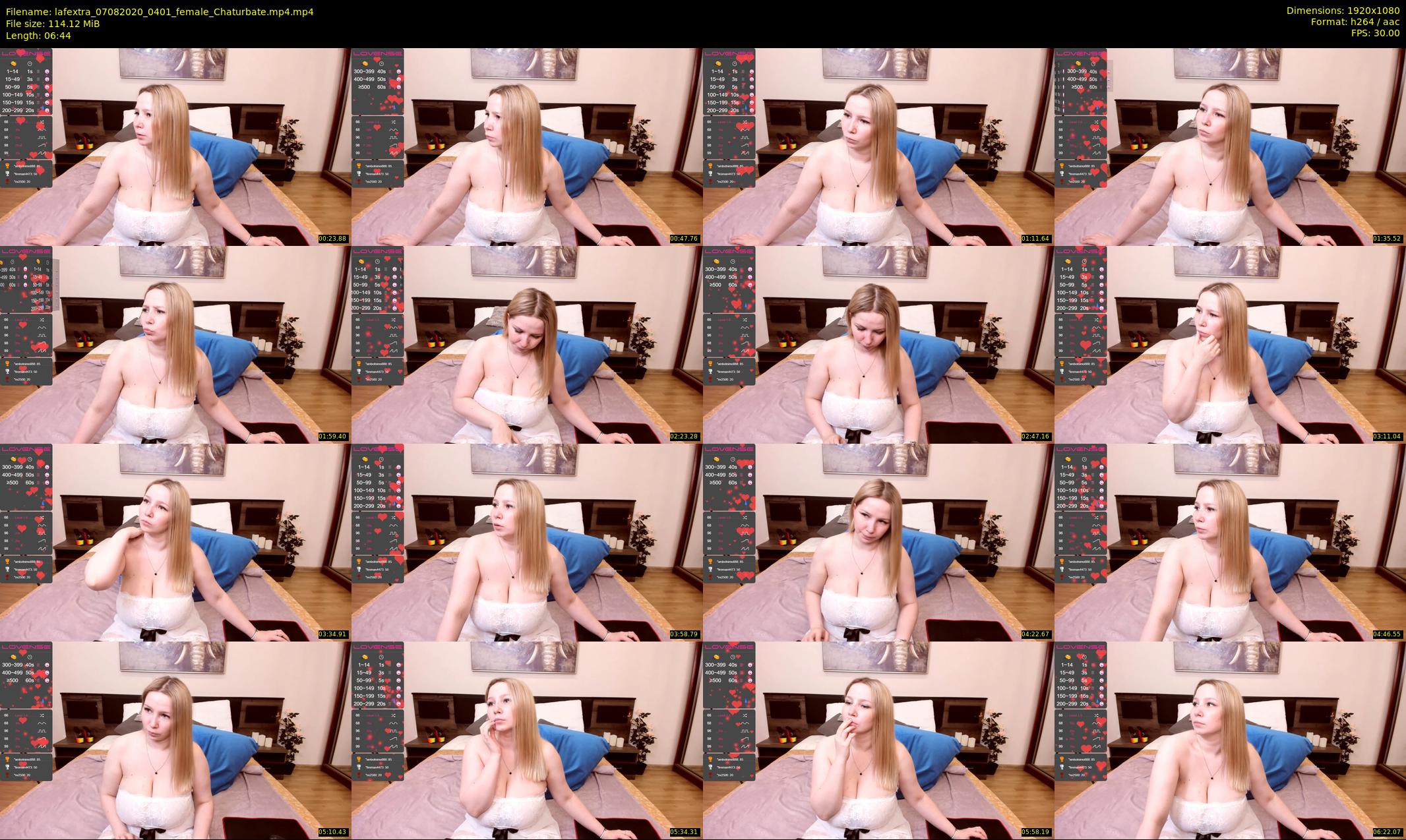 lafextra — 7 minute Chaturbate female cam show recording, 1080p, Aug 7, 2020