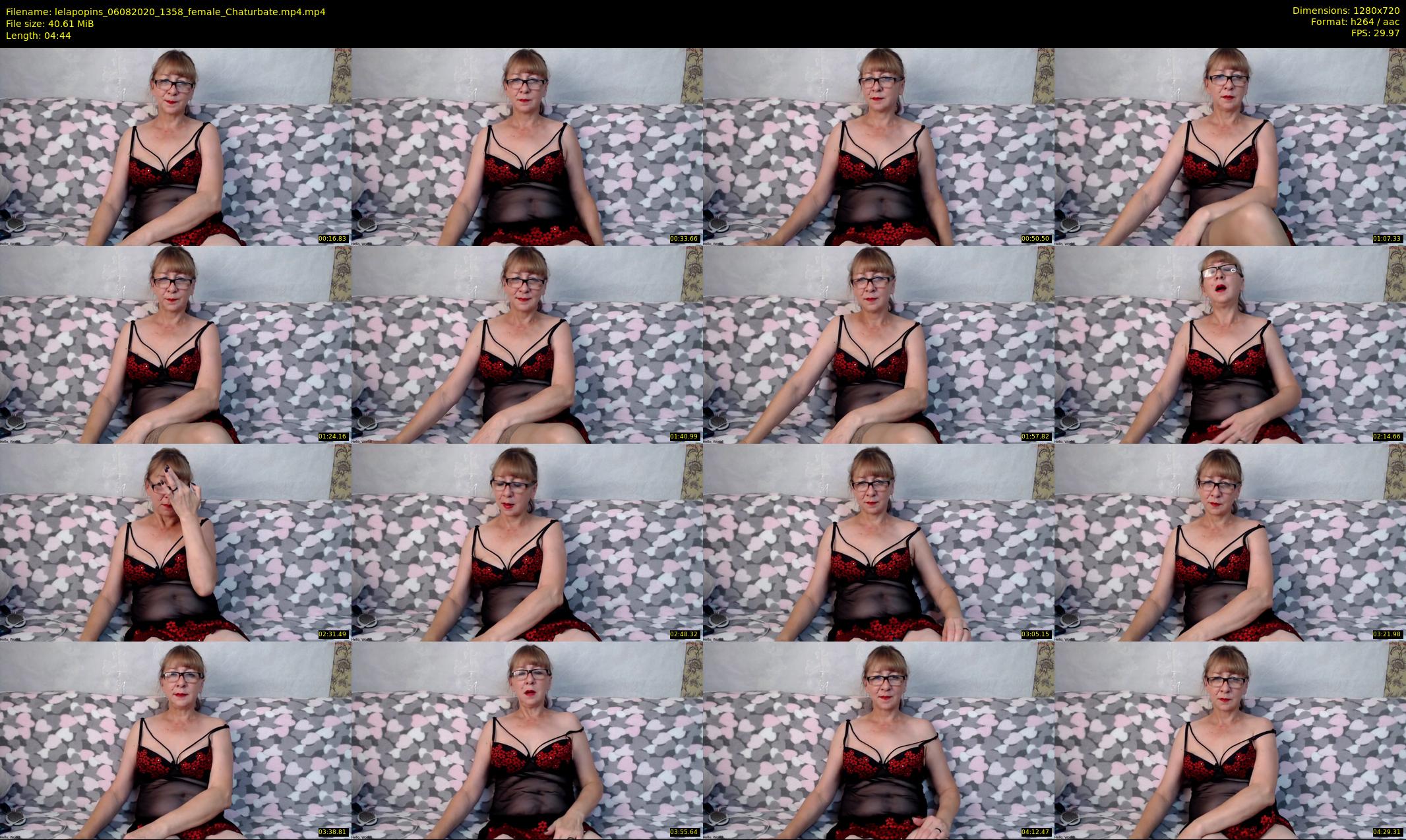 lelapopins — 5 minute Chaturbate female cam show recording, 720p, Aug 6, 2020