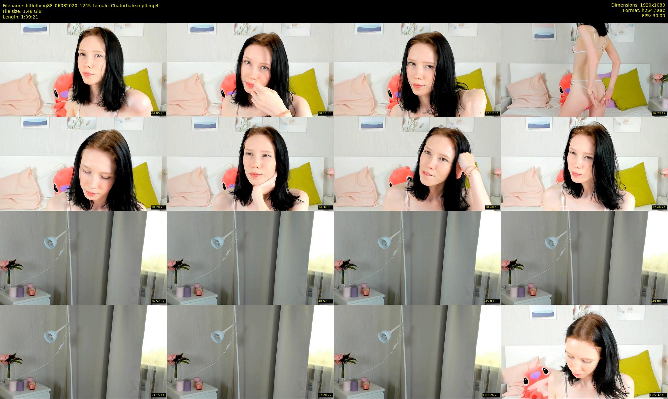 littlething88 — 70 minute Chaturbate female cam show recording, 1080p, Aug 6, 2020