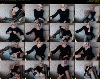 mallinia — 22 minute Chaturbate female cam show recording, 720p, Aug 6, 2020