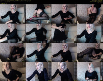 mallinia — 28 minute Chaturbate female cam show recording, 720p, Aug 6, 2020