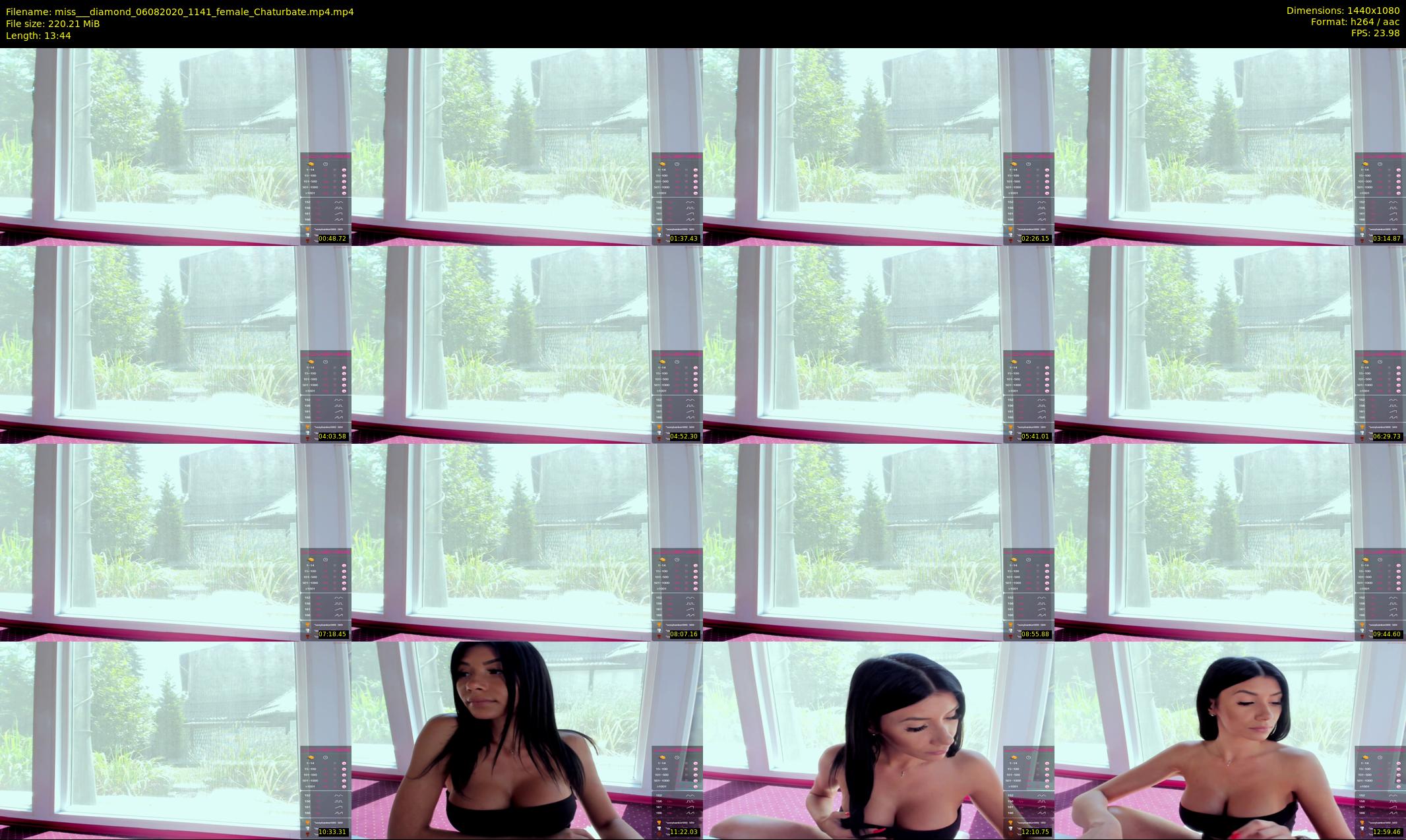 miss___diamond — 14 minute Chaturbate female cam show recording, 1080p, Aug 6, 2020