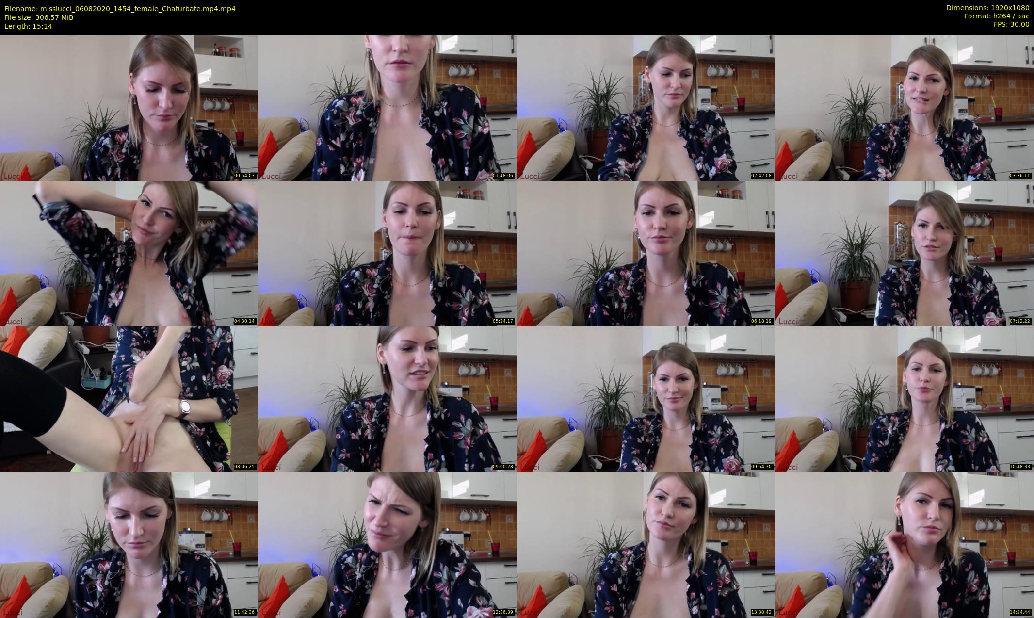 misslucci — 16 minute Chaturbate female cam show recording, 1080p, Aug 6, 2020