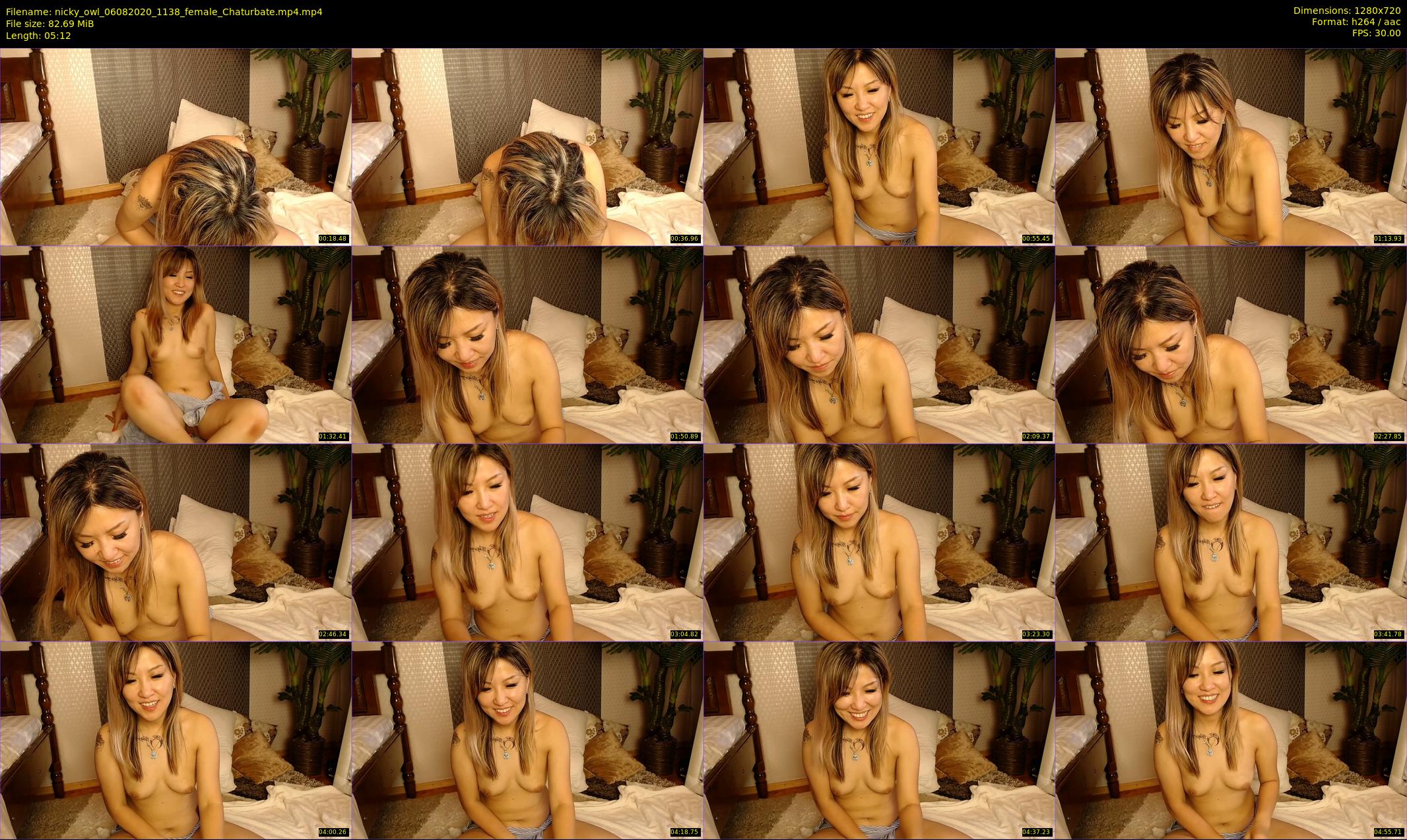 nicky_owl — 6 minute Chaturbate female cam show recording, 720p, Aug 6, 2020