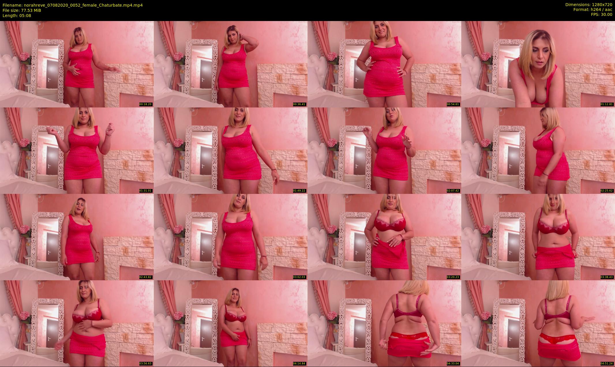 norahreve — 6 minute Chaturbate female cam show recording, 720p, Aug 7, 2020