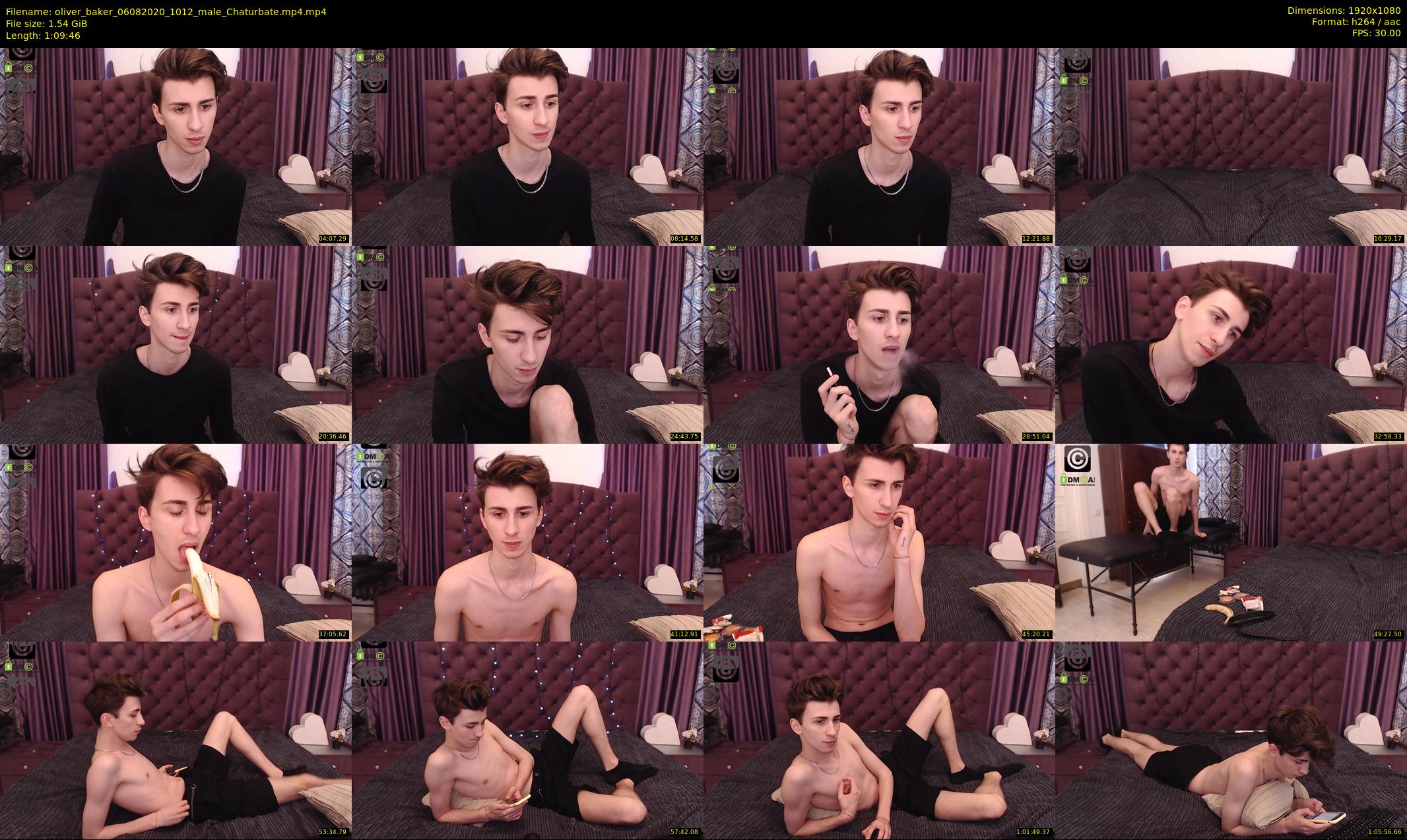 oliver_baker — 70 minute Chaturbate male cam show recording, 1080p, Aug 6, 2020