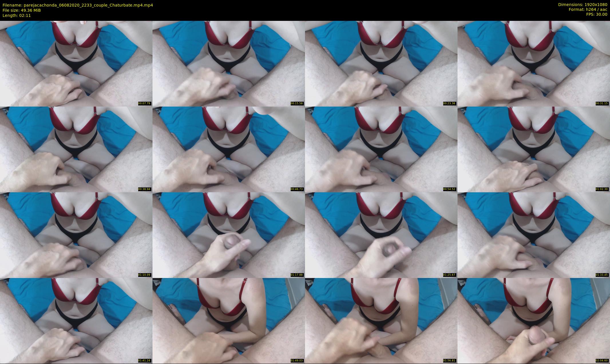 parejacachonda — 3 minute Chaturbate couple cam show recording, 1080p, Aug 6, 2020