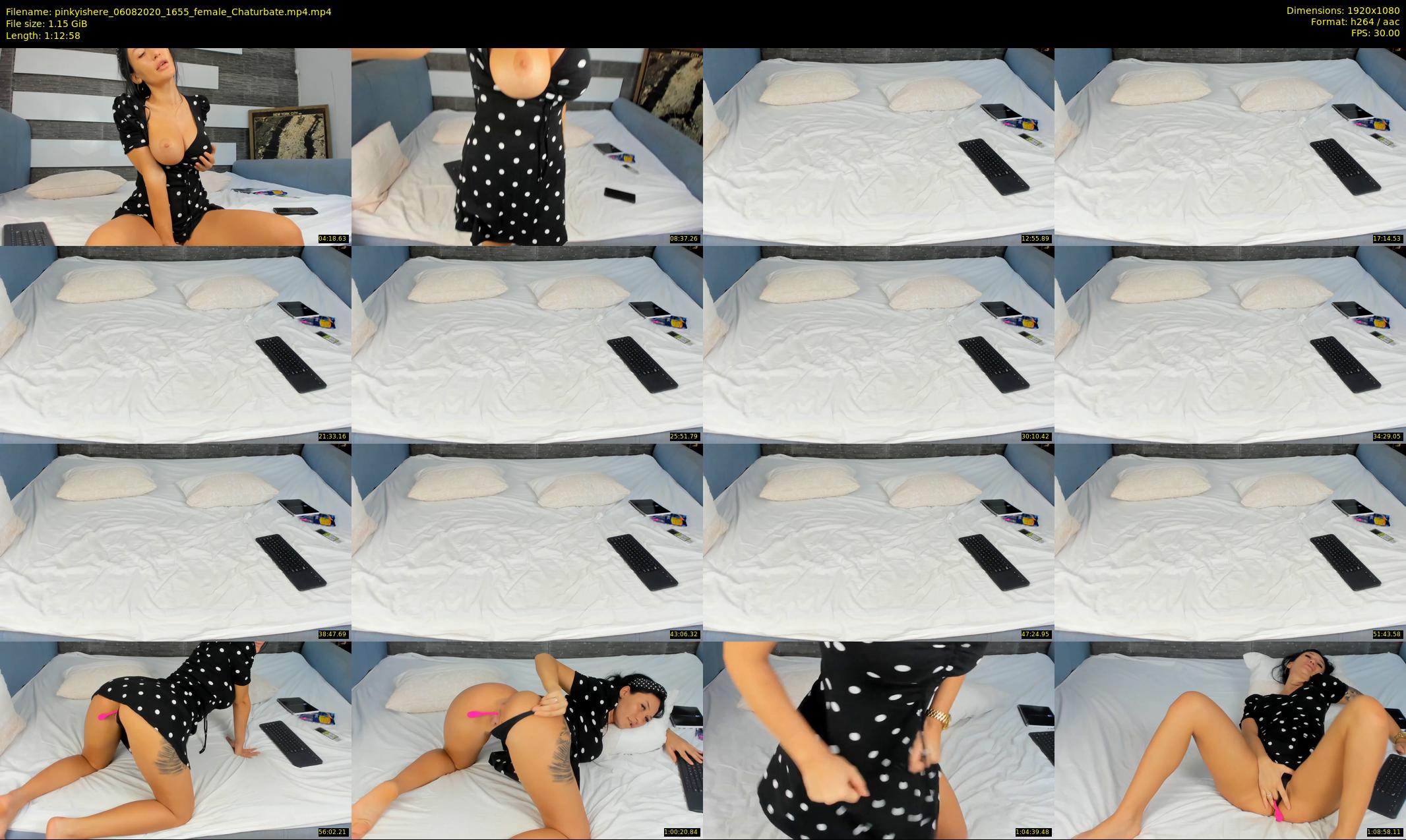 pinkyishere — 73 minute Chaturbate female cam show recording, 1080p, Aug 6, 2020