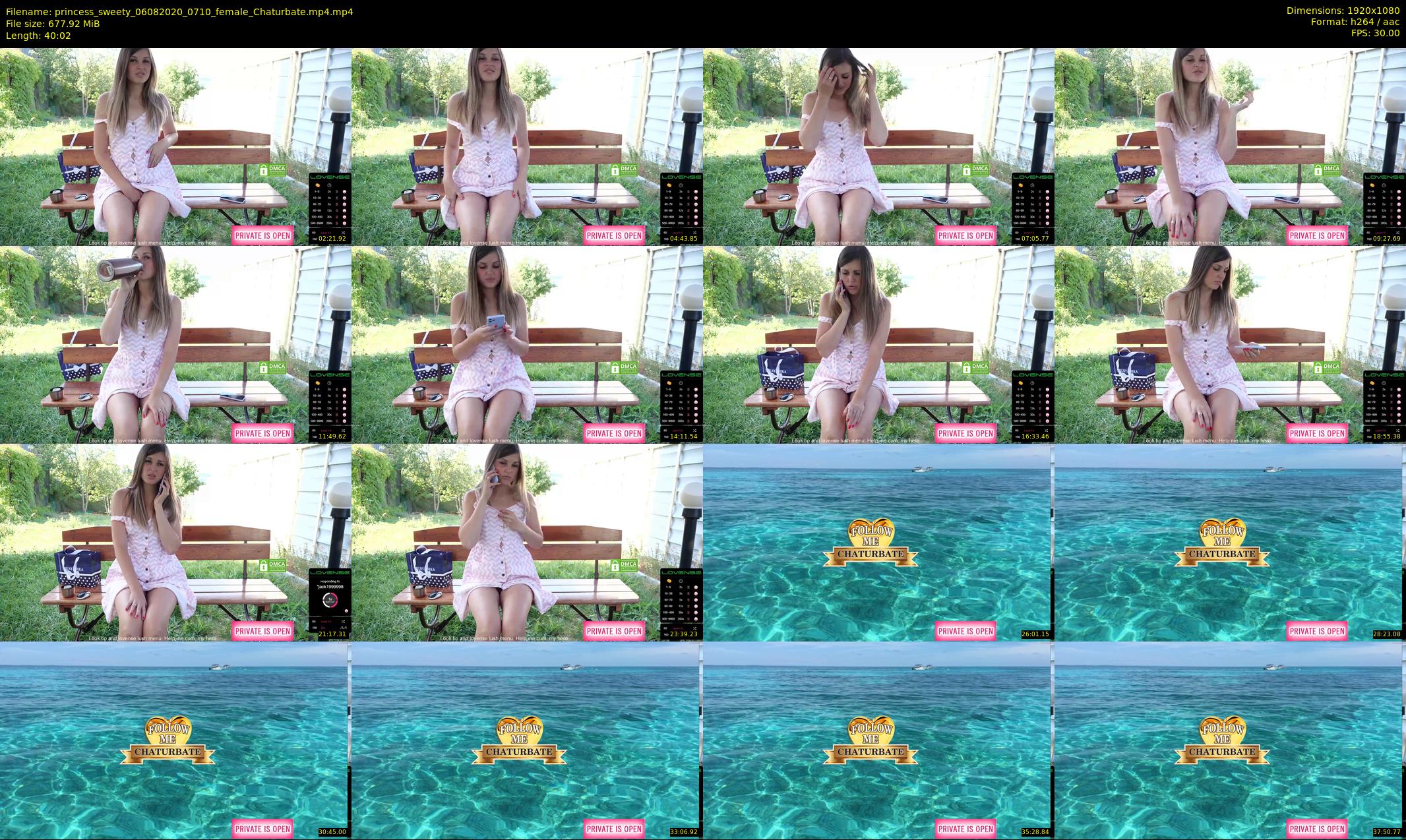 princess_sweety — 41 minute Chaturbate couple cam show recording, 1080p, Aug 6, 2020