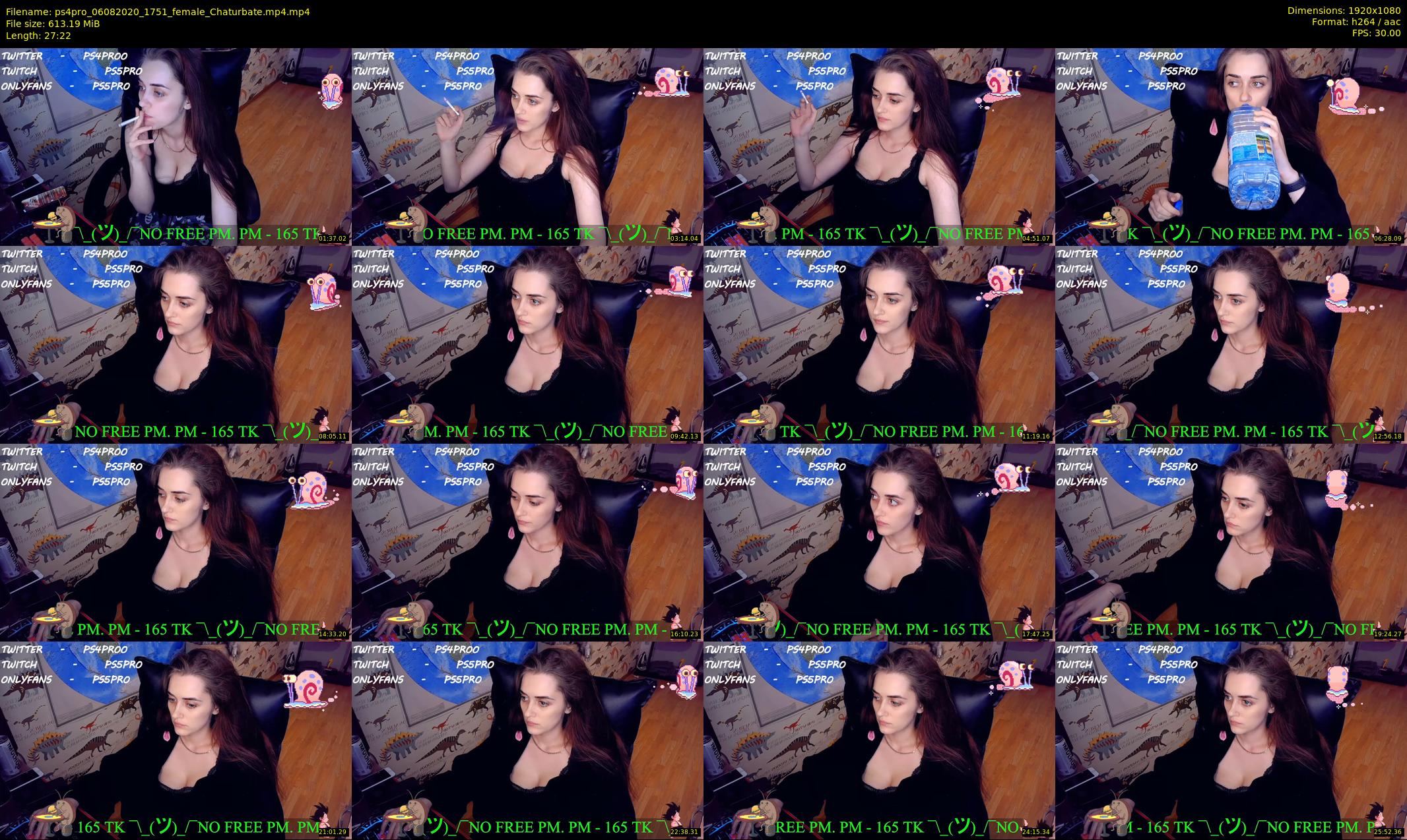 ps4pro — 28 minute Chaturbate female cam show recording, 1080p, Aug 6, 2020