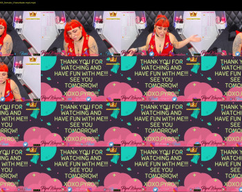pyrowayne — 6 minute Chaturbate female cam show recording, 720p, Aug 7, 2020