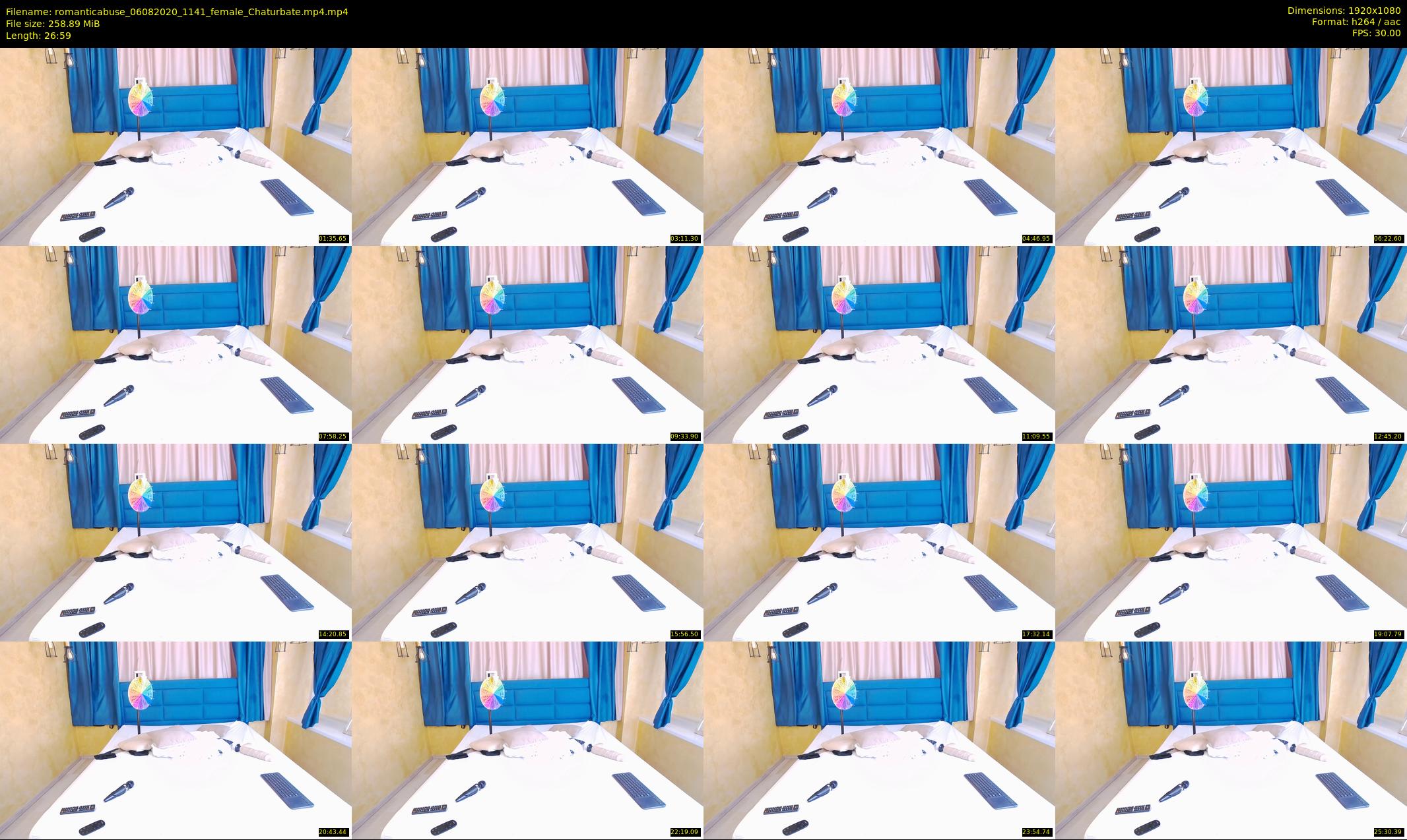 romanticabuse — 27 minute Chaturbate female cam show recording, 1080p, Aug 6, 2020
