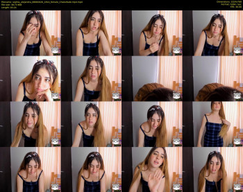 sophia_alejandra — 4 minute Chaturbate female cam show recording, 720p, Aug 6, 2020