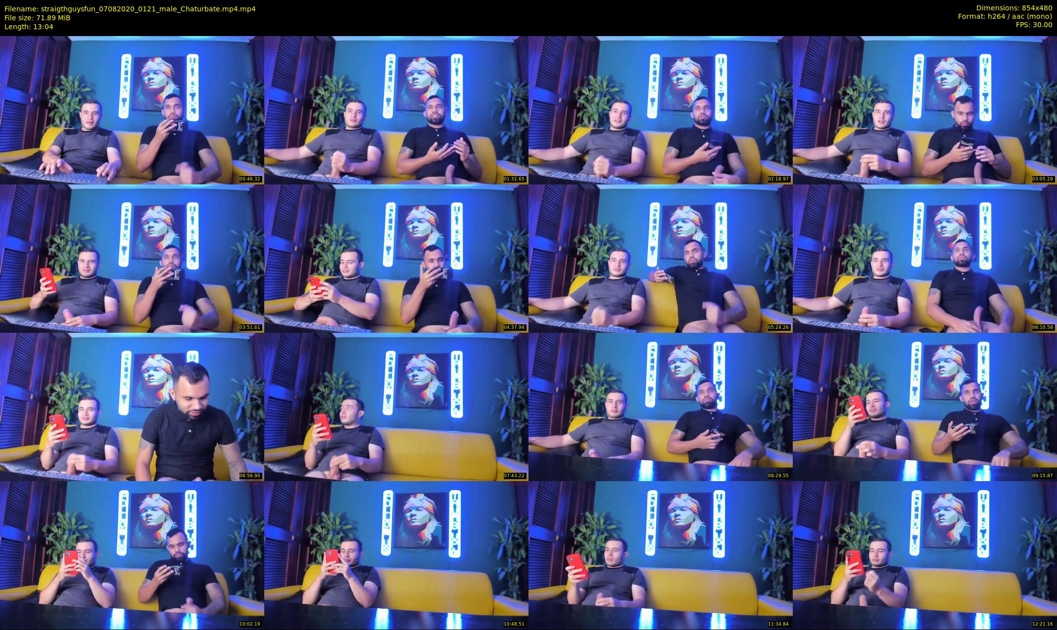 straigthguysfun — 14 minute Chaturbate male cam show recording, 480p, Aug 7, 2020
