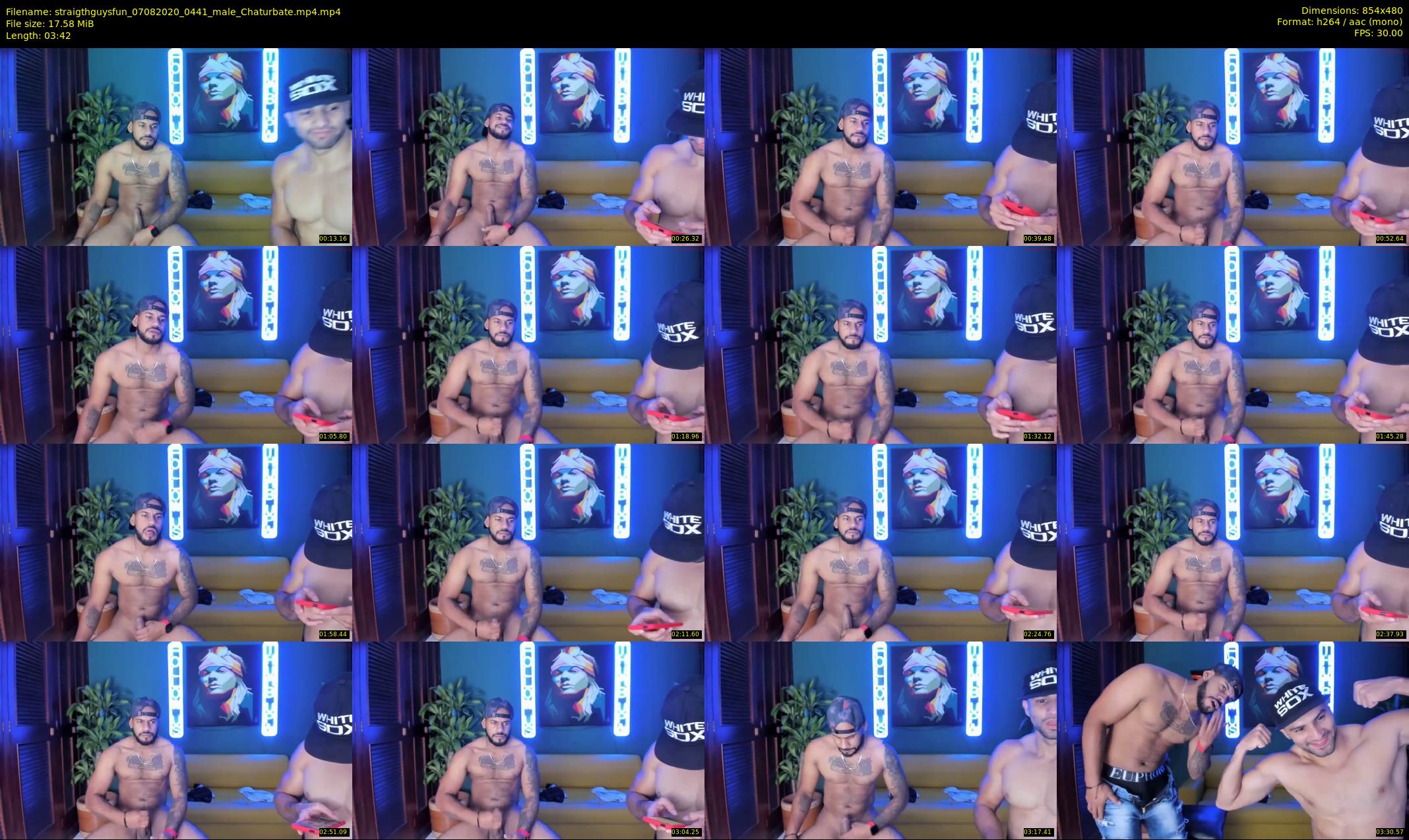 straigthguysfun — 4 minute Chaturbate male cam show recording, 480p, Aug 7, 2020