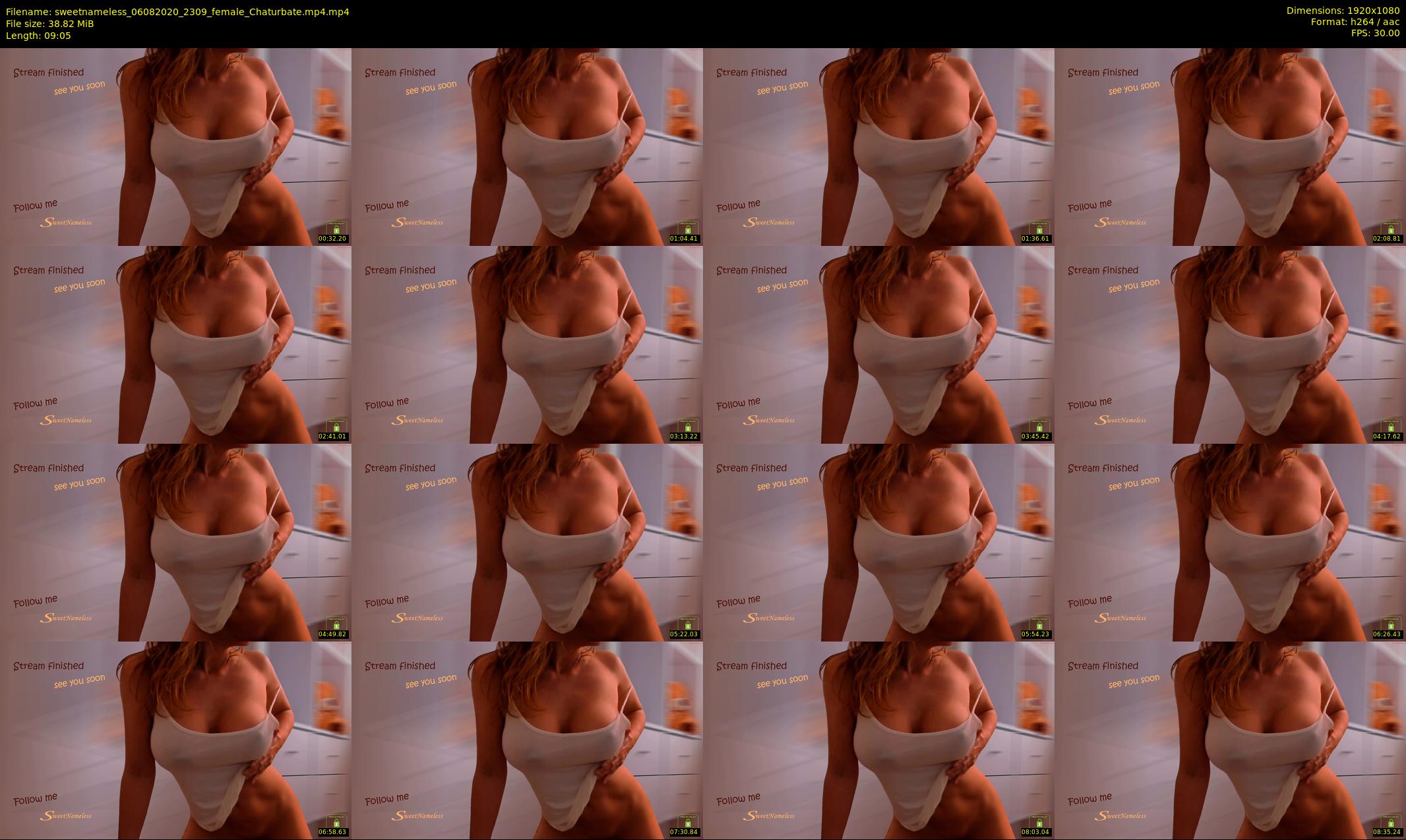 sweetnameless — 10 minute Chaturbate couple cam show recording, 1080p, Aug 6, 2020