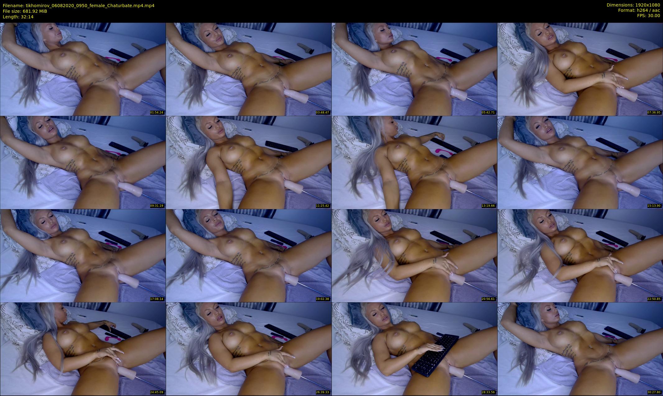 tikhomirov — 33 minute Chaturbate female cam show recording, 1080p, Aug 6, 2020
