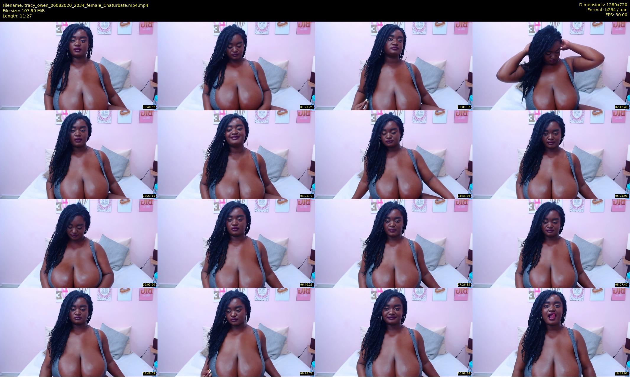 tracy_owen — 12 minute Chaturbate female cam show recording, 720p, Aug 6, 2020