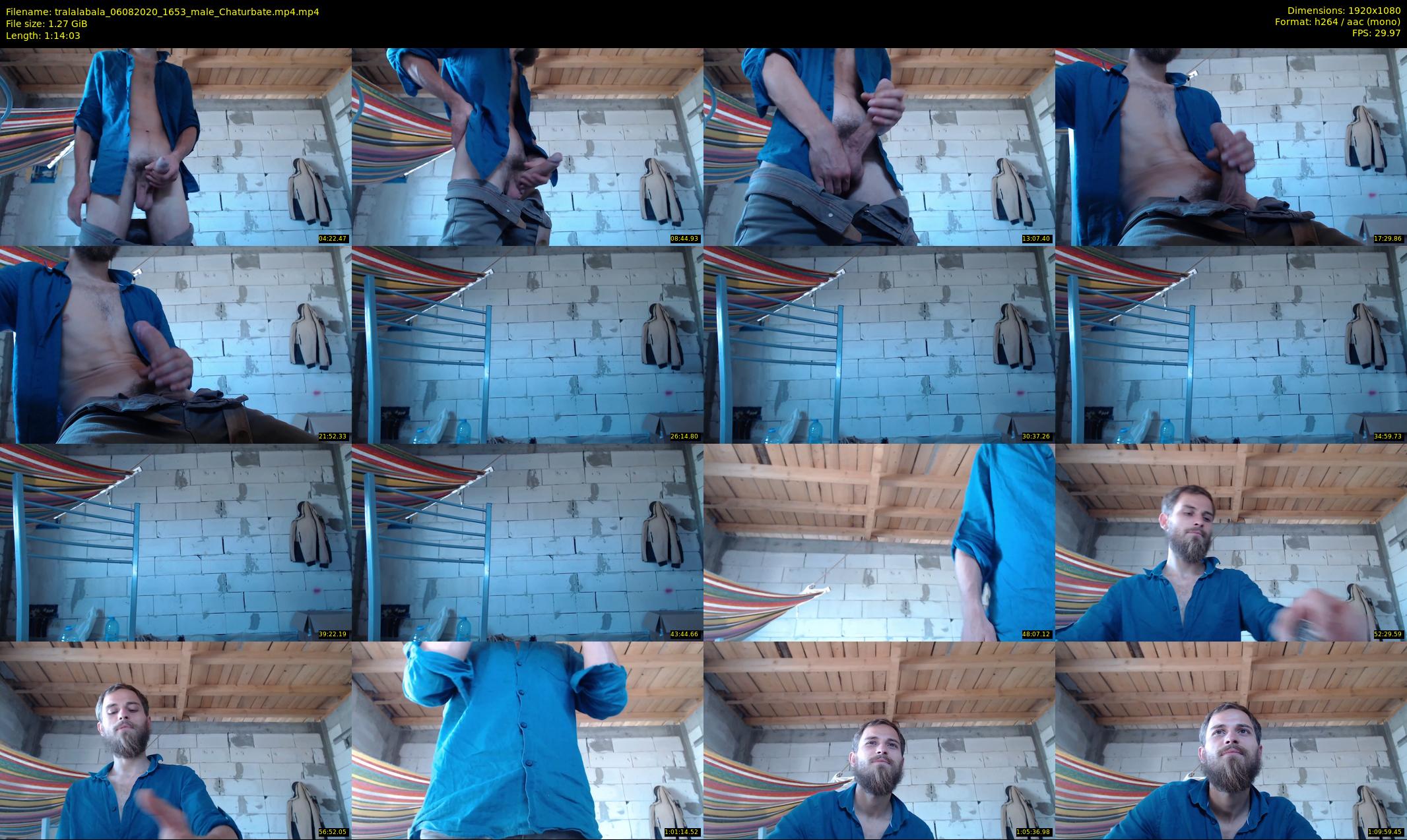 tralalabala — 75 minute Chaturbate male cam show recording, 1080p, Aug 6, 2020
