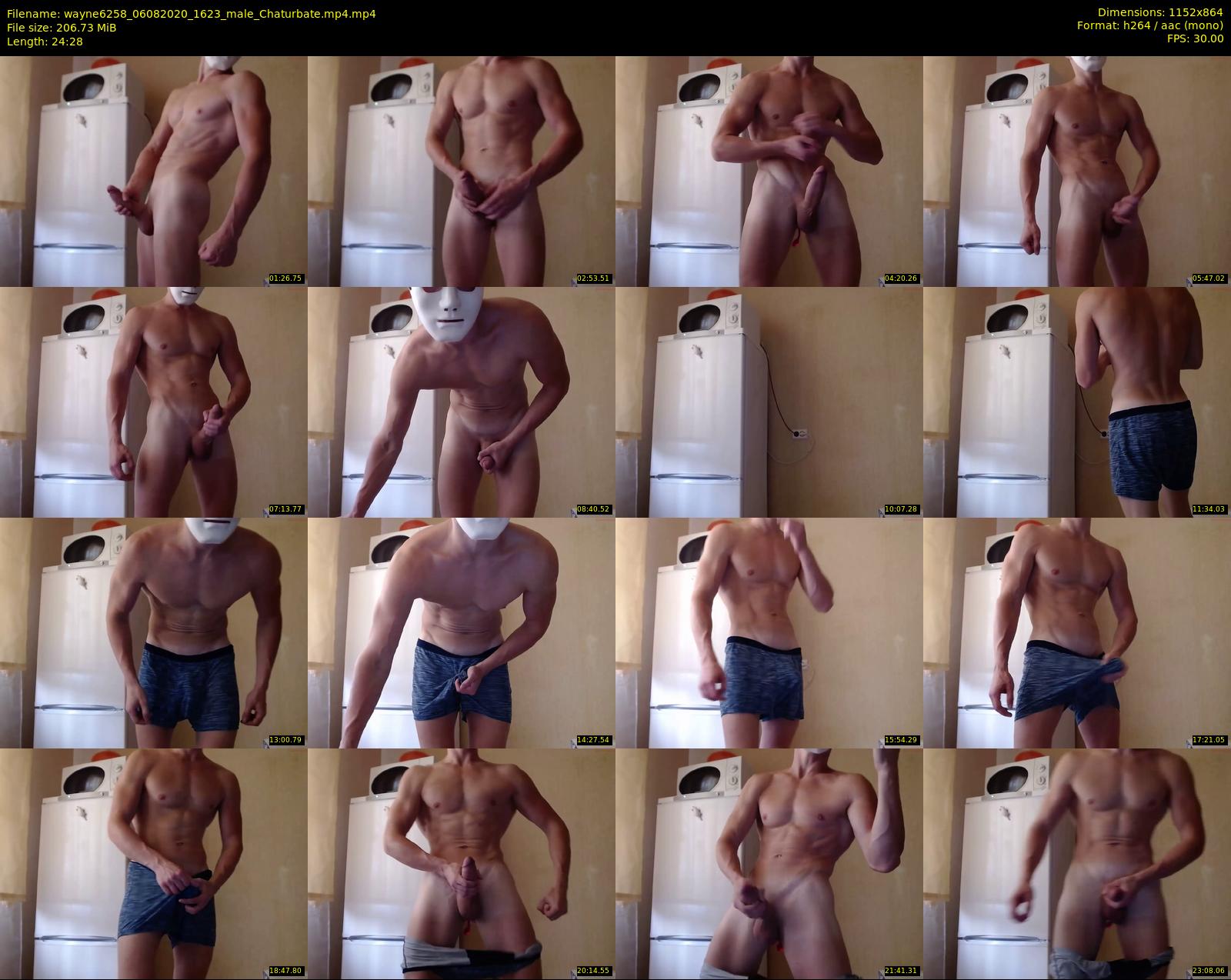 wayne6258 — 25 minute Chaturbate male cam show recording, 720p, Aug 6, 2020