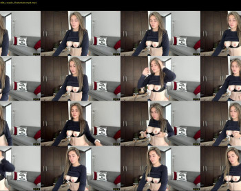 xhxoxtxsxex — 5 minute Chaturbate couple cam show recording, 720p, Aug 6, 2020