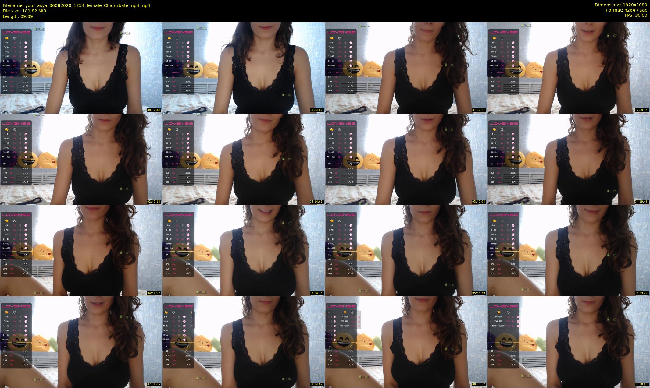 your_asya — 10 minute Chaturbate female cam show recording, 1080p, Aug 6, 2020