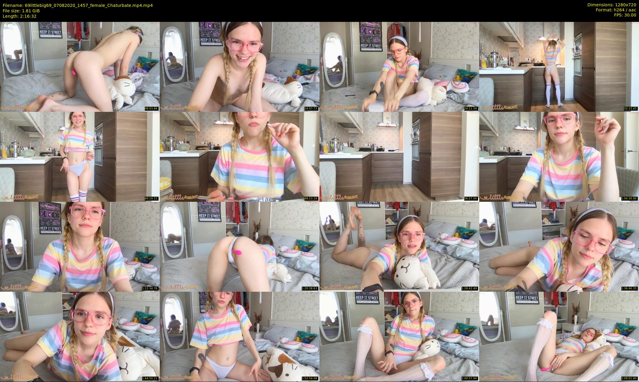 69littlebig69 — 137 minute Chaturbate couple cam show recording, 720p, Aug 7, 2020
