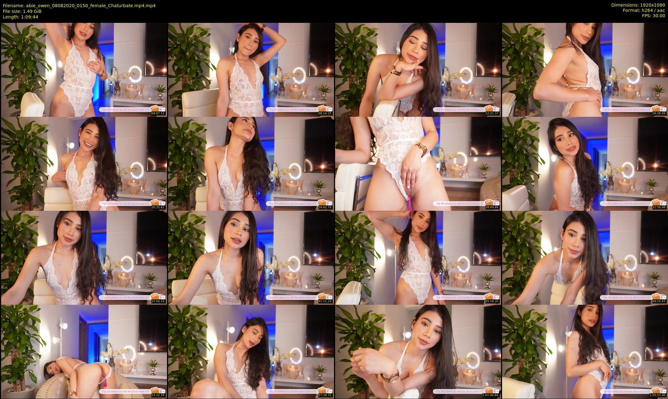 abie_owen — 70 minute Chaturbate female cam show recording, 1080p, Aug 8, 2020