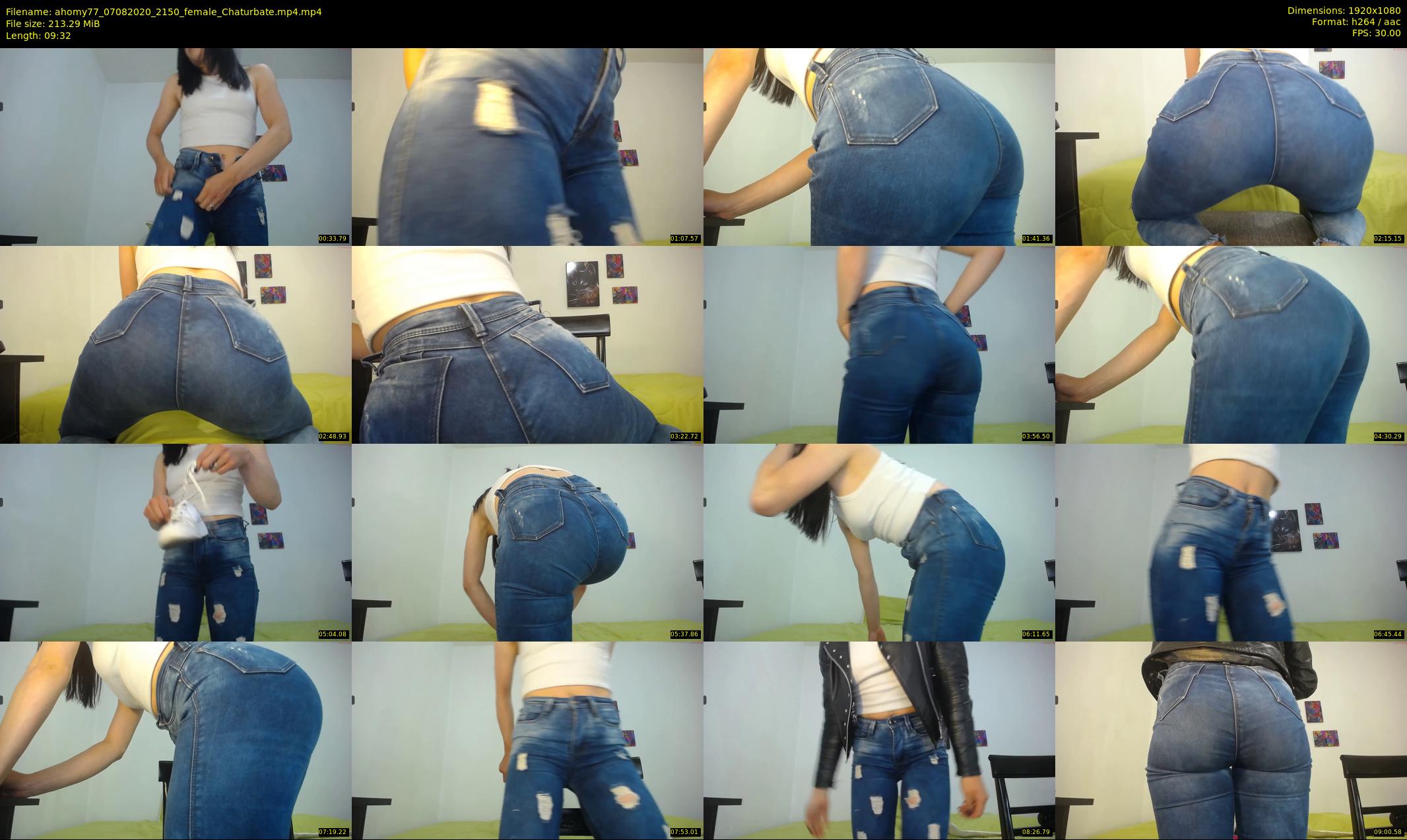 ahomy77 — 10 minute Chaturbate female cam show recording, 1080p, Aug 7, 2020