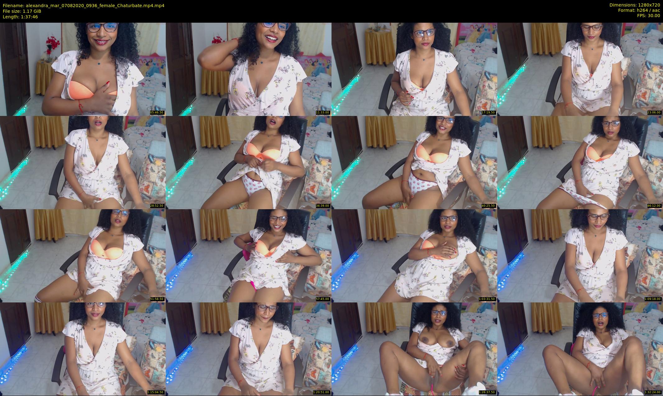 alexandra_mar — 98 minute Chaturbate female cam show recording, 720p, Aug 7, 2020