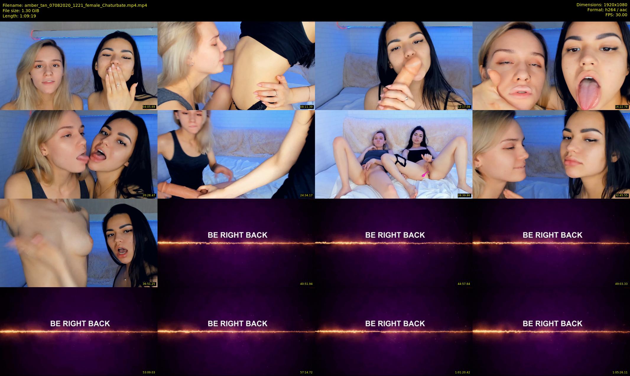amber_tan — 70 minute Chaturbate female cam show recording, 1080p, Aug 7, 2020